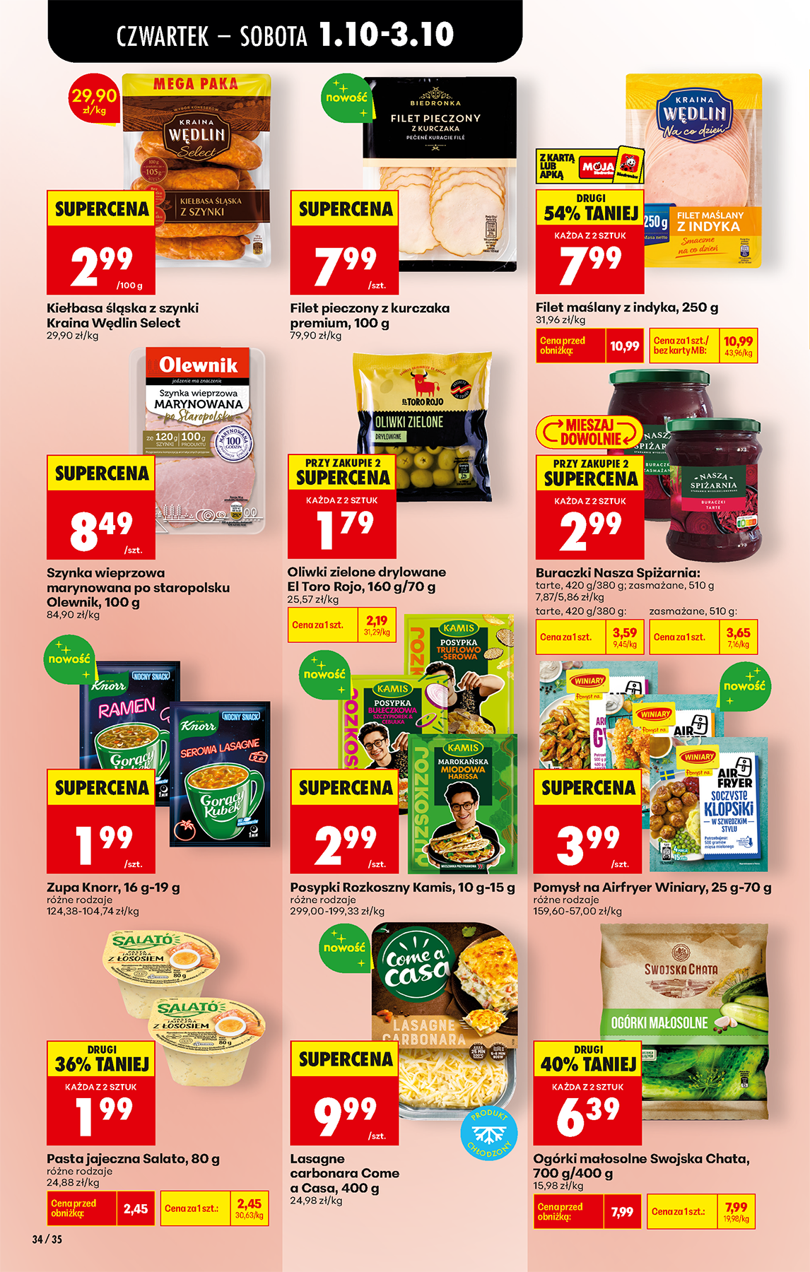 biedronka - Aktuální Biedronka leták platný od čtvrtka 01.10.2026 do středy 07.10.2026 - page: 46
