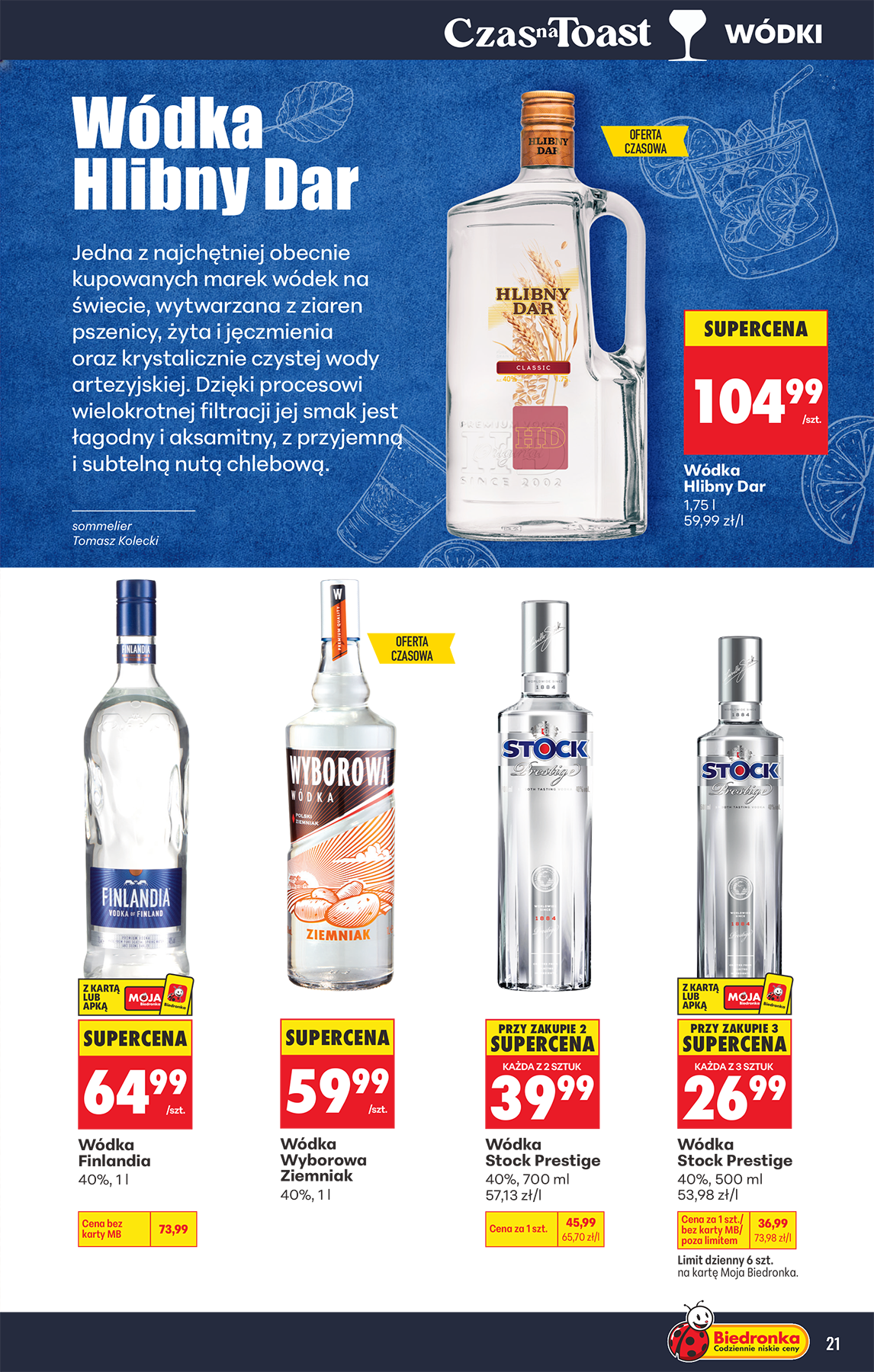 biedronka - Aktuální Biedronka - Czas na toast leták platný od pondělí 05.10.2026 do soboty 17.10.2026 - page: 21