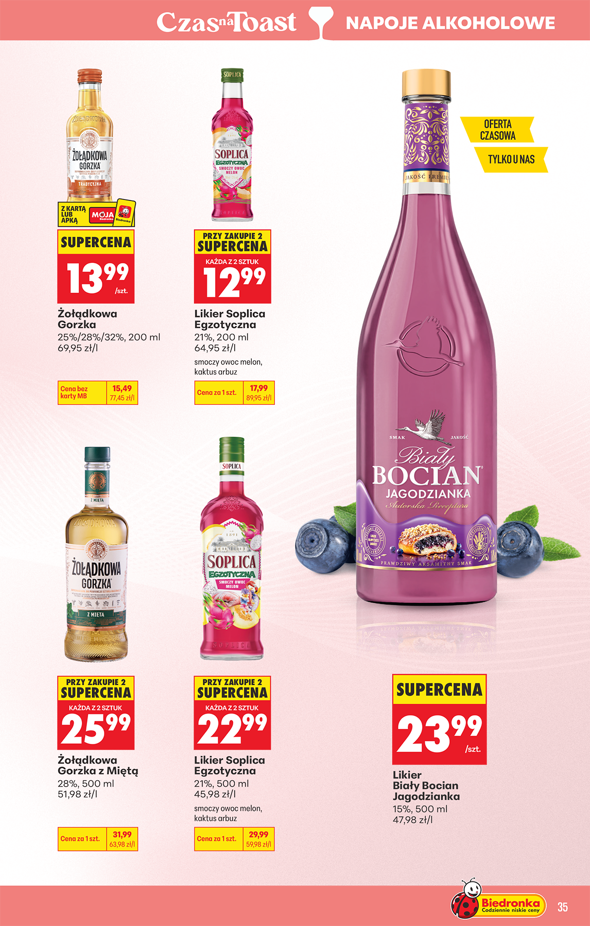 biedronka - Aktuální Biedronka - Czas na toast leták platný od pondělí 05.10.2026 do soboty 17.10.2026 - page: 35