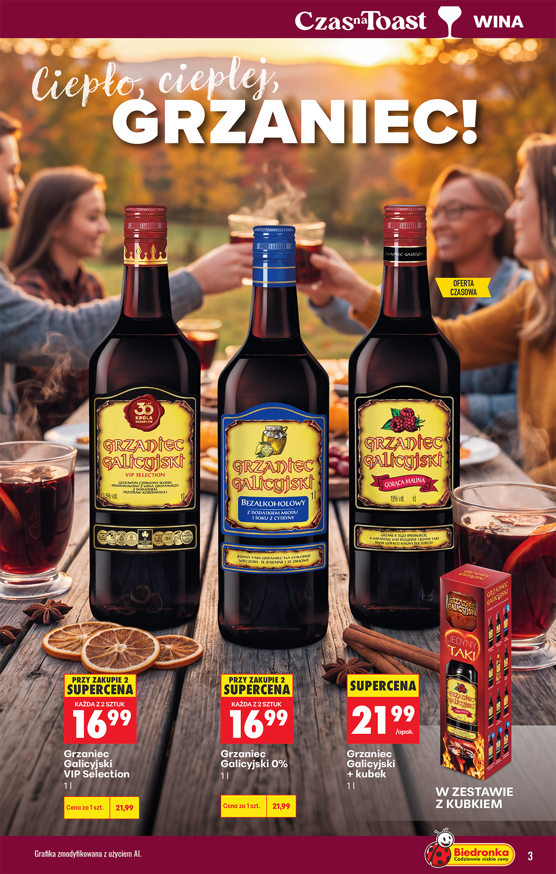 biedronka - Aktuální Biedronka - Czas na toast leták platný od pondělí 05.10.2026 do soboty 17.10.2026 - page: 3