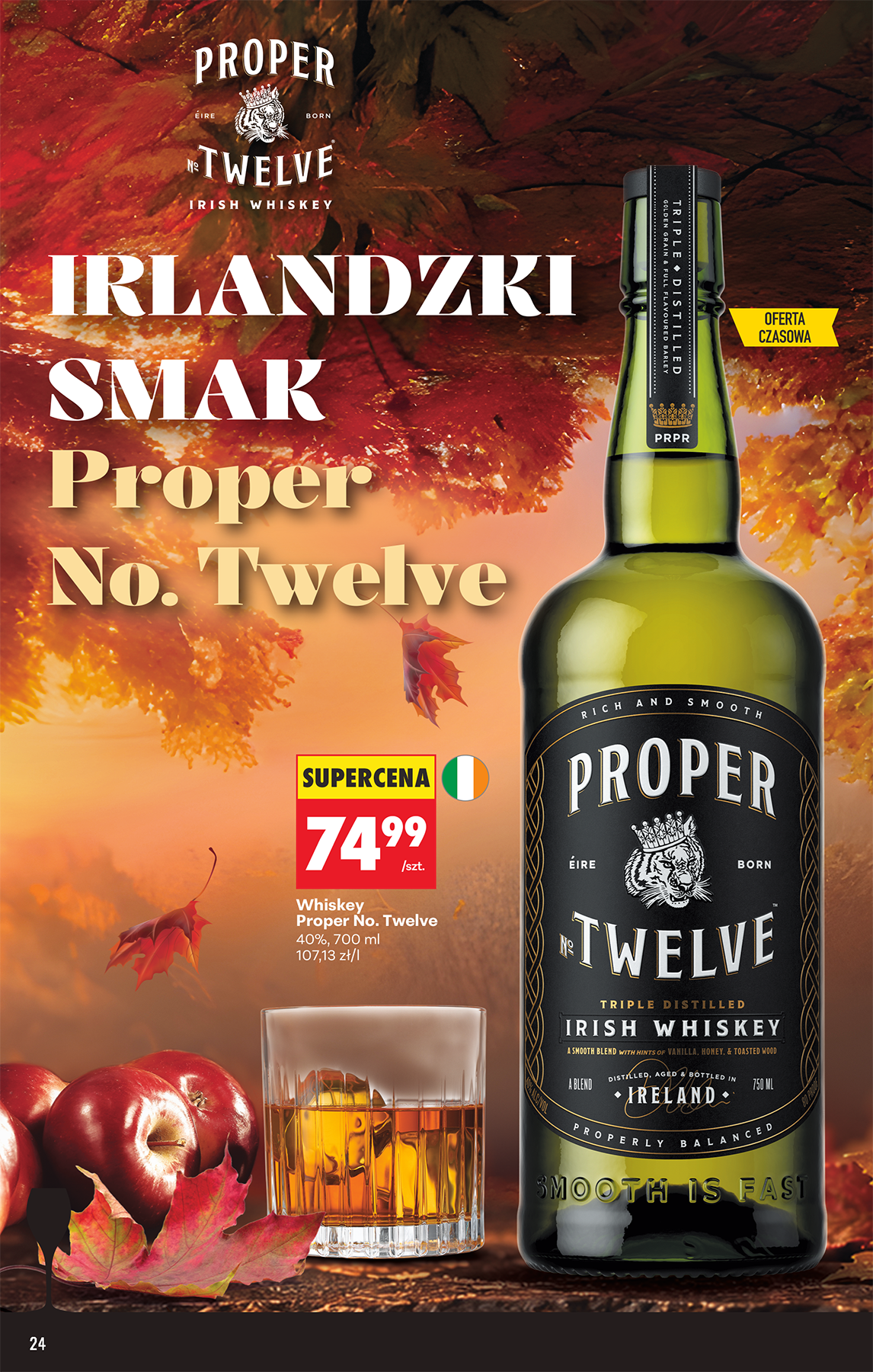biedronka - Aktuální Biedronka - Czas na toast leták platný od pondělí 05.10.2026 do soboty 17.10.2026 - page: 24