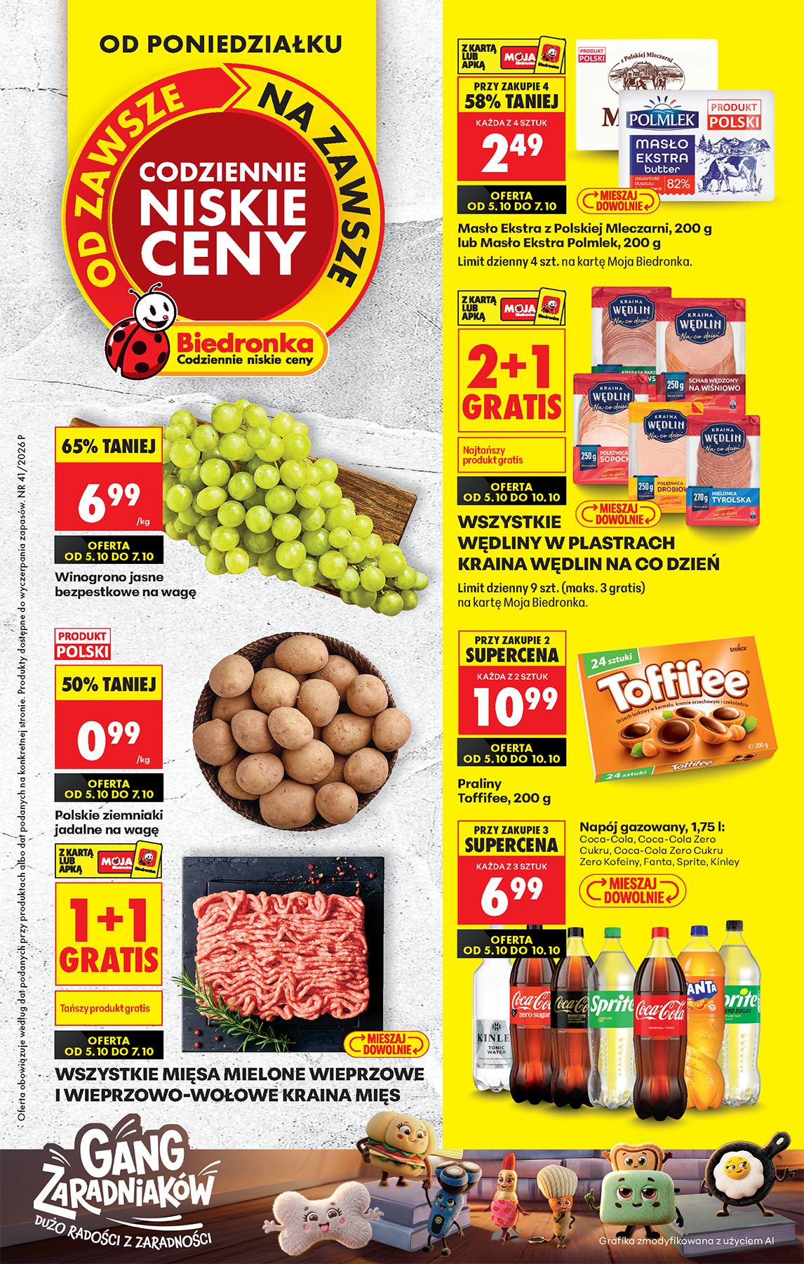 biedronka - Aktuální Biedronka leták platný od pondělí 05.10.2026 do soboty 10.10.2026
