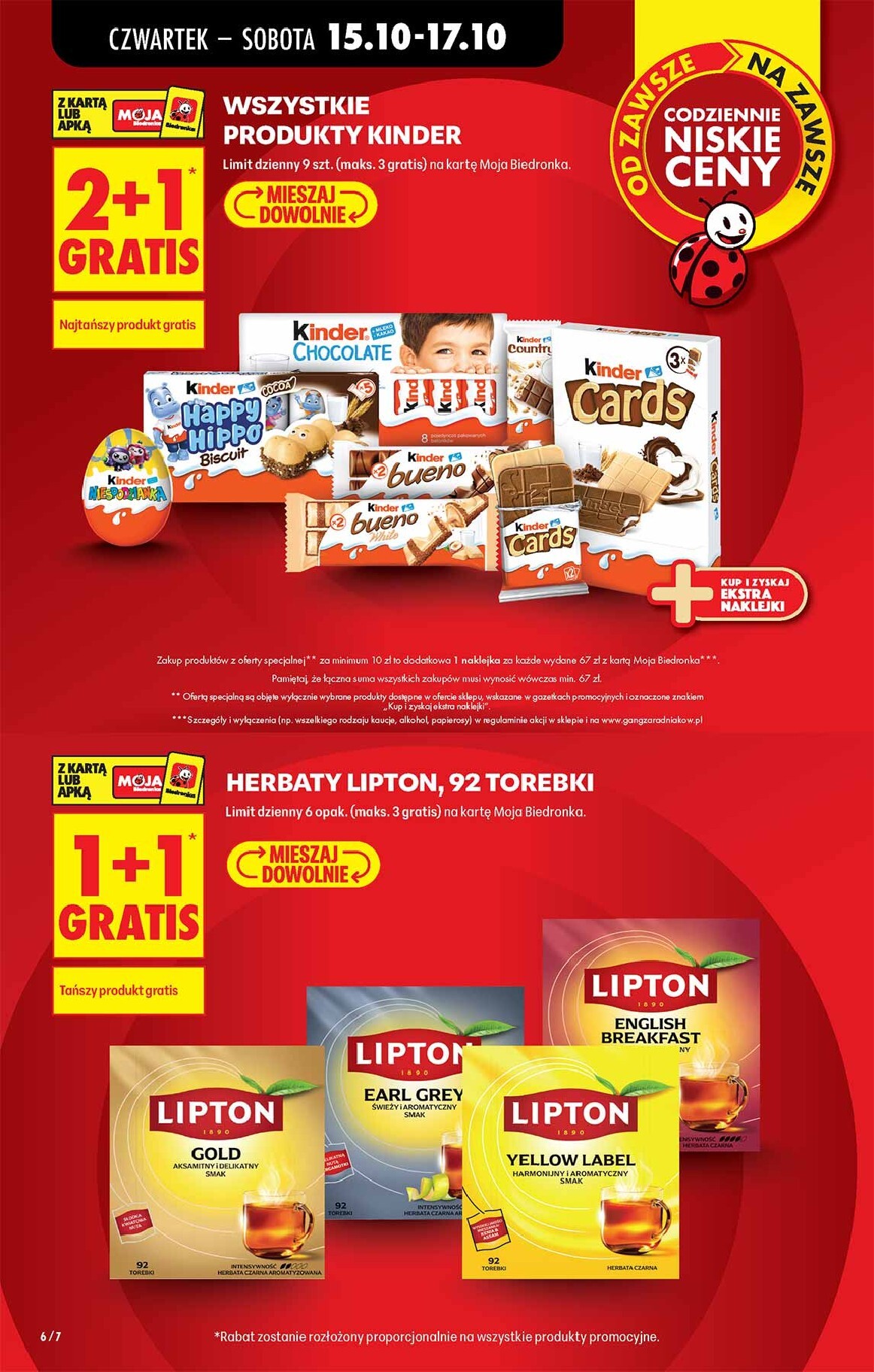 biedronka - Aktuální Biedronka leták platný od čtvrtka 15.10.2026 do středy 21.10.2026 - page: 6
