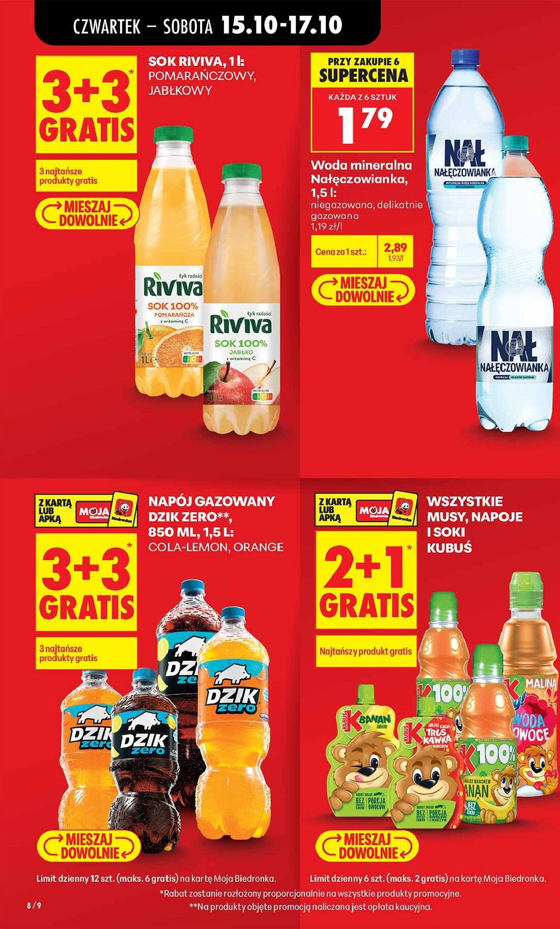 biedronka - Aktuální Biedronka leták platný od čtvrtka 15.10.2026 do středy 21.10.2026 - page: 8