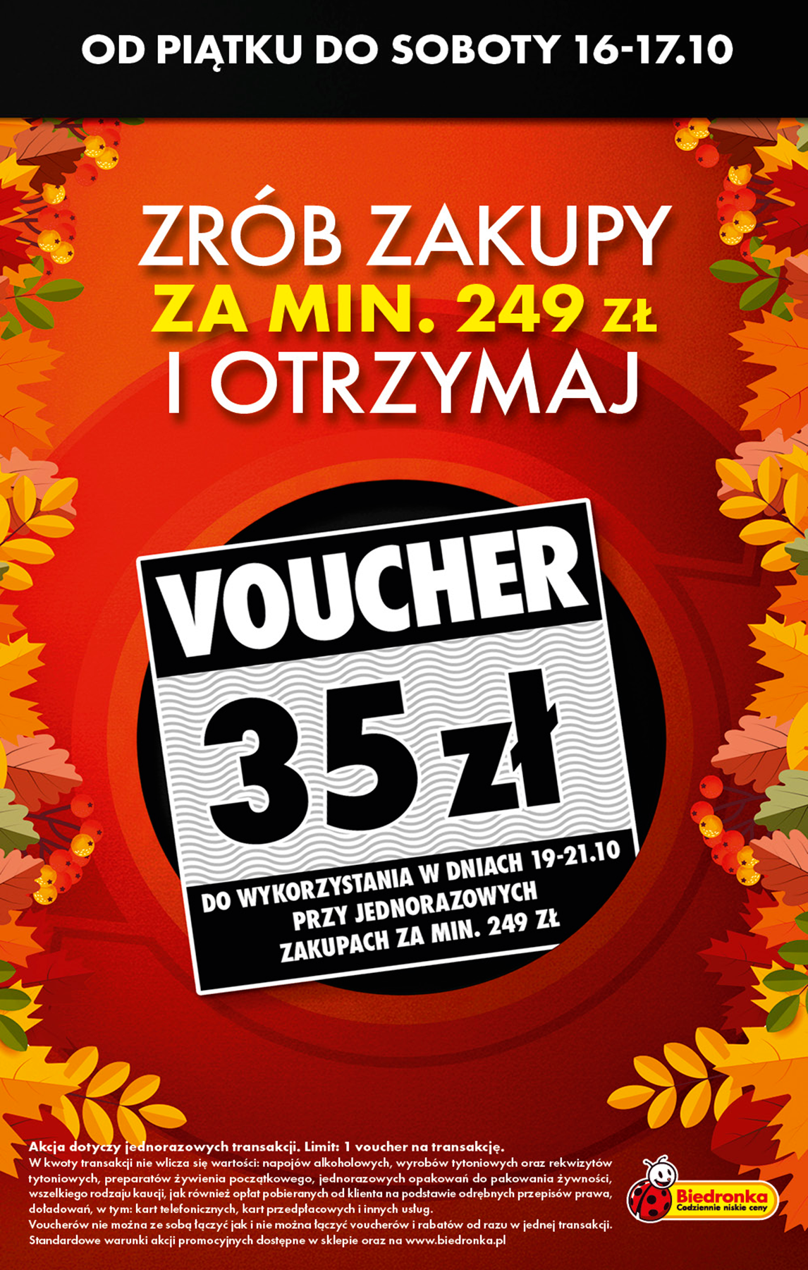 biedronka - Aktuální Biedronka - Tani weekend leták platný od pátku 16.10.2026 do soboty 17.10.2026 - page: 3