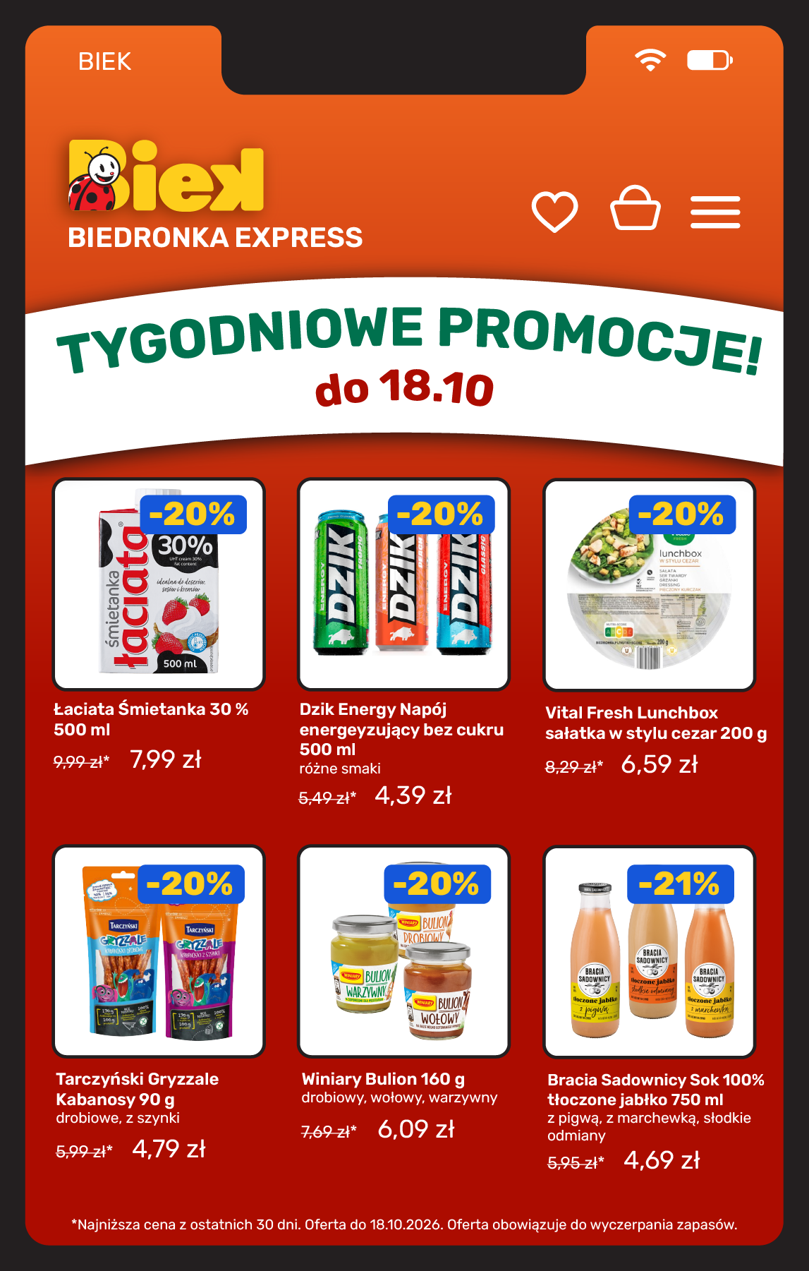 biedronka - Aktuální Biedronka - Biek leták platný od pátku 16.10.2026 do neděle 18.10.2026 - page: 5