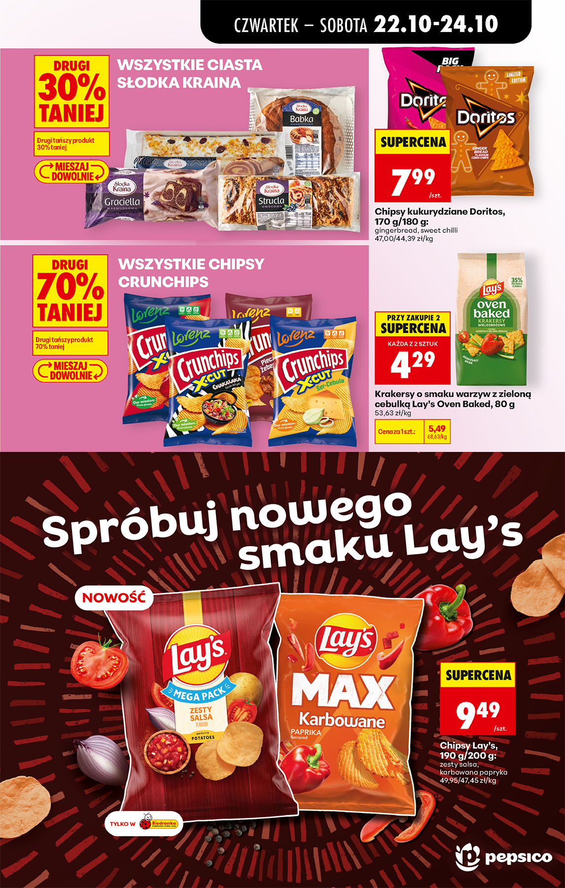 biedronka - Aktuální Biedronka - nabídky čtvrtek až sobota leták platný od čtvrtka 22.10.2026 do soboty 24.10.2026 - page: 57