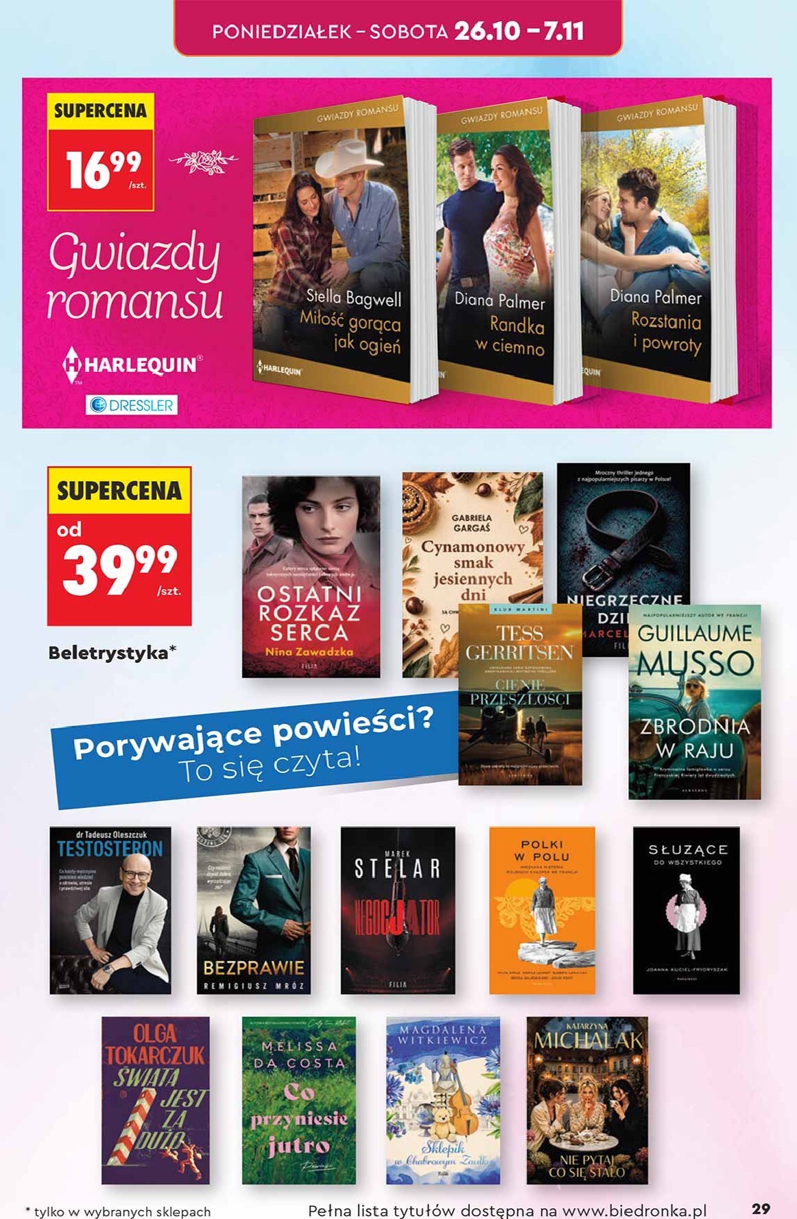 biedronka - Biedronka - Hity i inspiracje leták na příští týden od soboty 24.10.2026 do úterý 10.11.2026 - page: 29