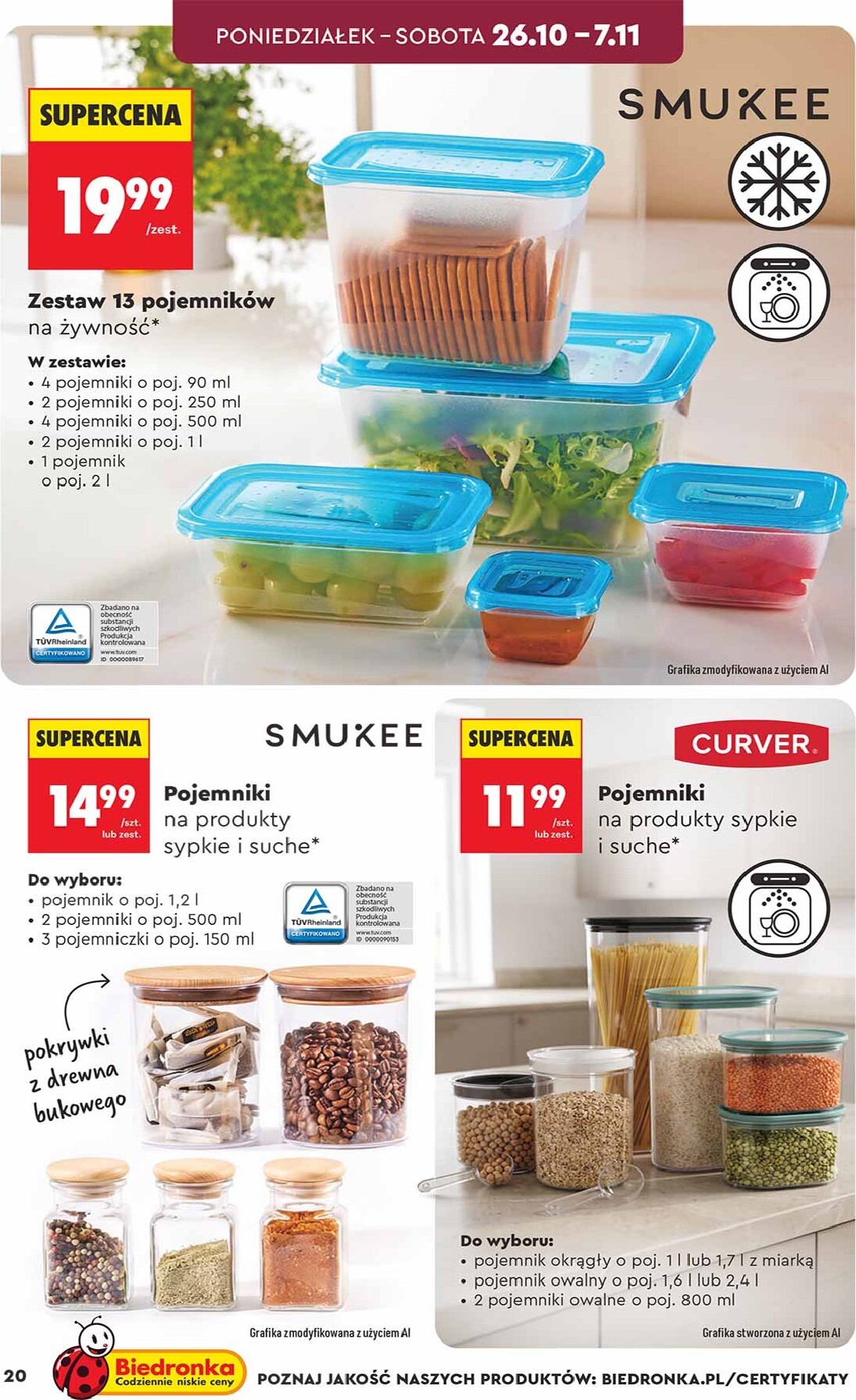 biedronka - Biedronka - Hity i inspiracje leták na příští týden od soboty 24.10.2026 do úterý 10.11.2026 - page: 20