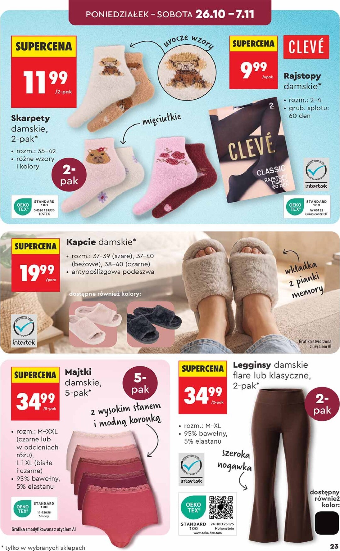 biedronka - Biedronka - Hity i inspiracje leták na příští týden od soboty 24.10.2026 do úterý 10.11.2026 - page: 23