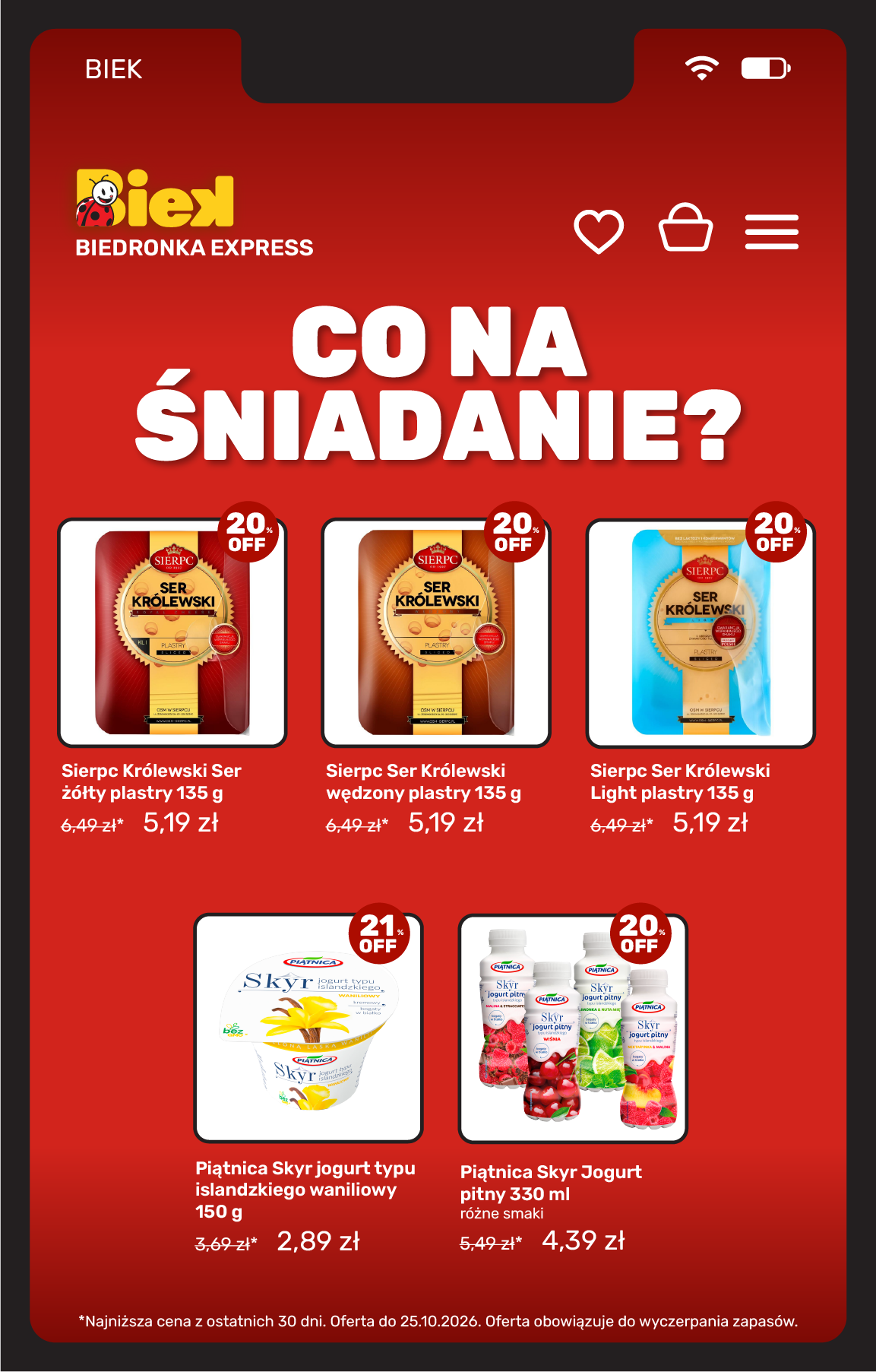 biedronka - Aktuální Biedronka - Biek leták platný od pátku 23.10.2026 do soboty 31.10.2026 - page: 15