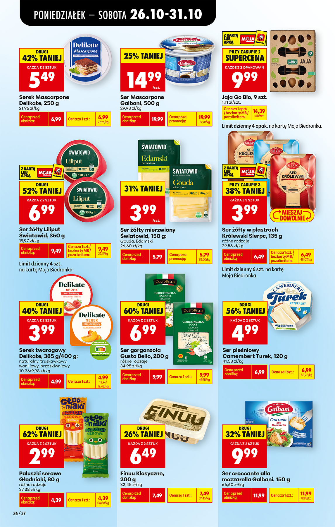 biedronka - Aktuální Biedronka leták platný od pondělí 26.10.2026 do soboty 31.10.2026 - page: 54