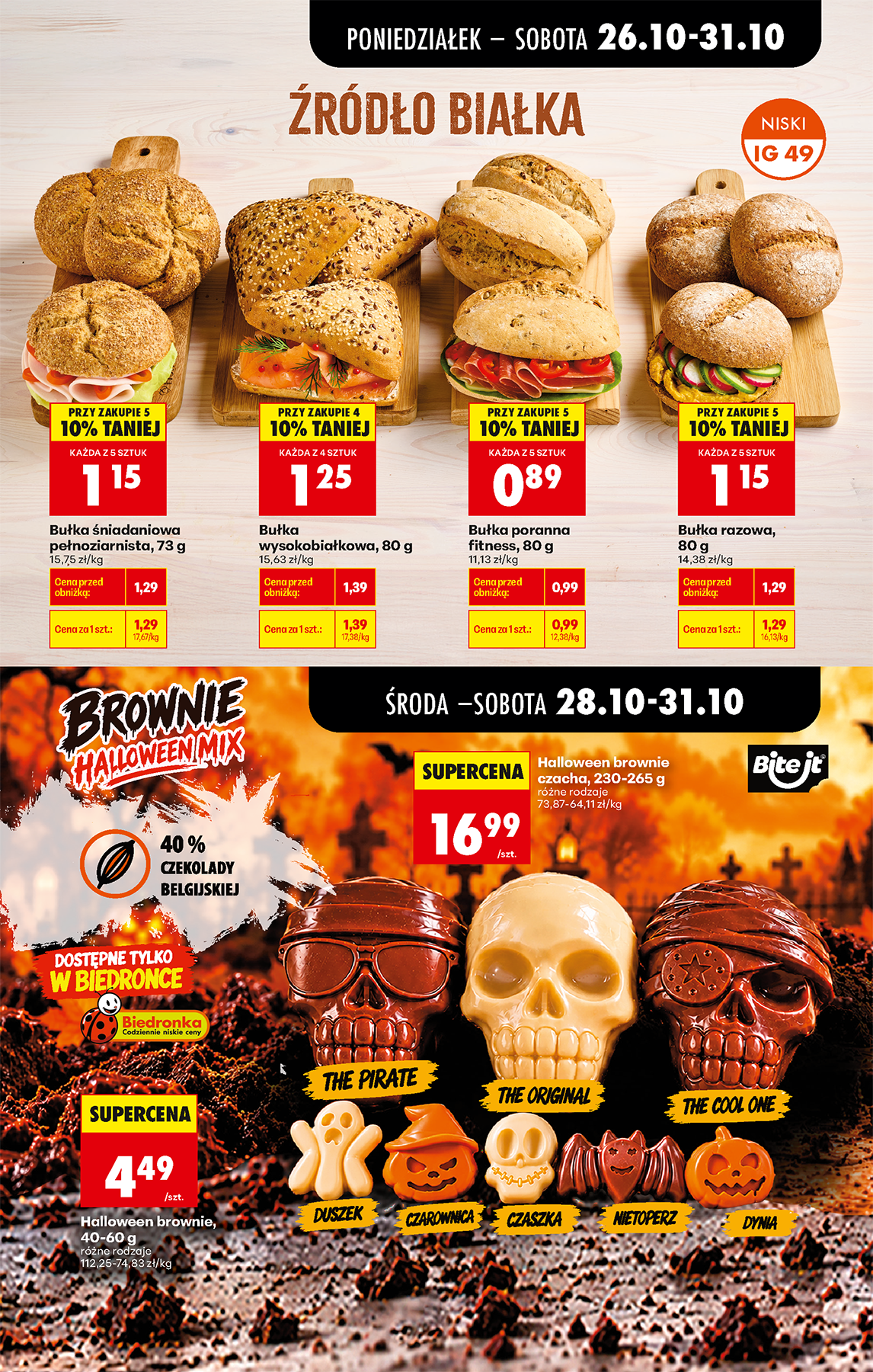 biedronka - Aktuální Biedronka leták platný od pondělí 26.10.2026 do soboty 31.10.2026 - page: 45