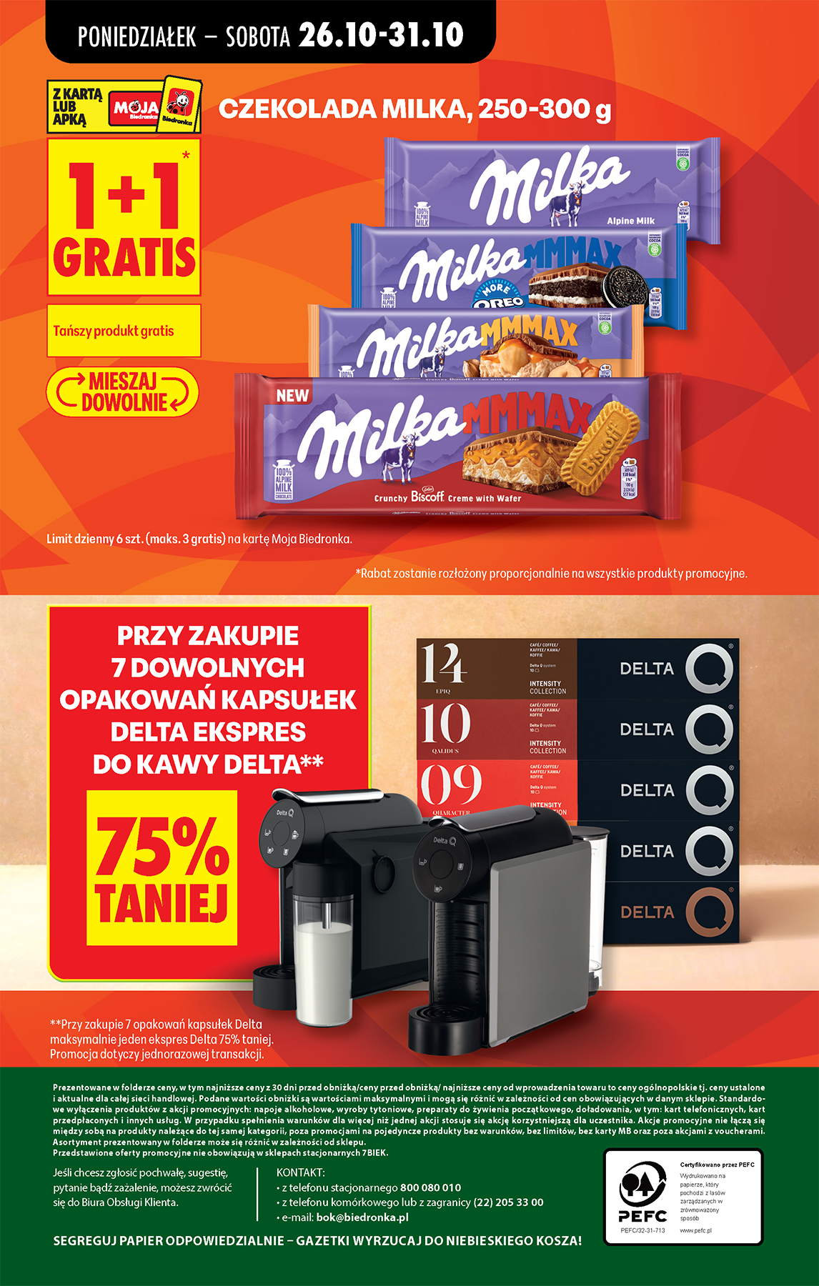 biedronka - Aktuální Biedronka - Super okazje na koniec miesiąca leták platný od pondělí 26.10.2026 do soboty 31.10.2026 - page: 8