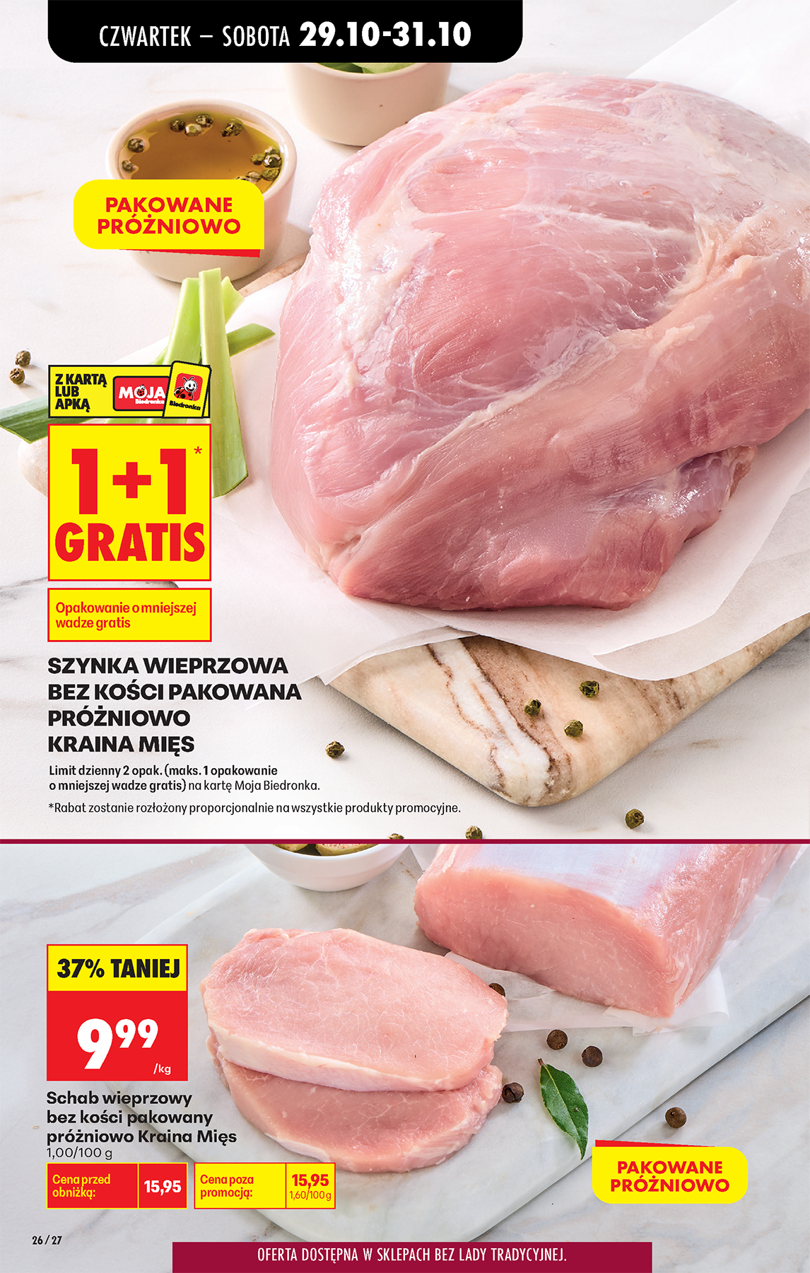 biedronka - Aktuální Biedronka leták platný od čtvrtka 29.10.2026 do soboty 31.10.2026 - page: 36