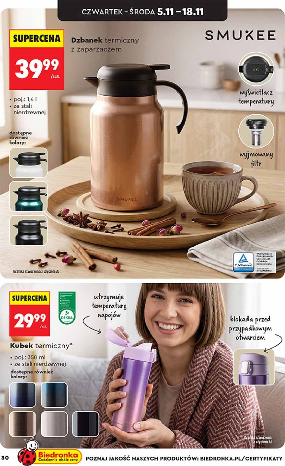 biedronka - Biedronka - Hity i inspiracje leták na příští týden od pondělí 02.11.2026 do středy 18.11.2026 - page: 30