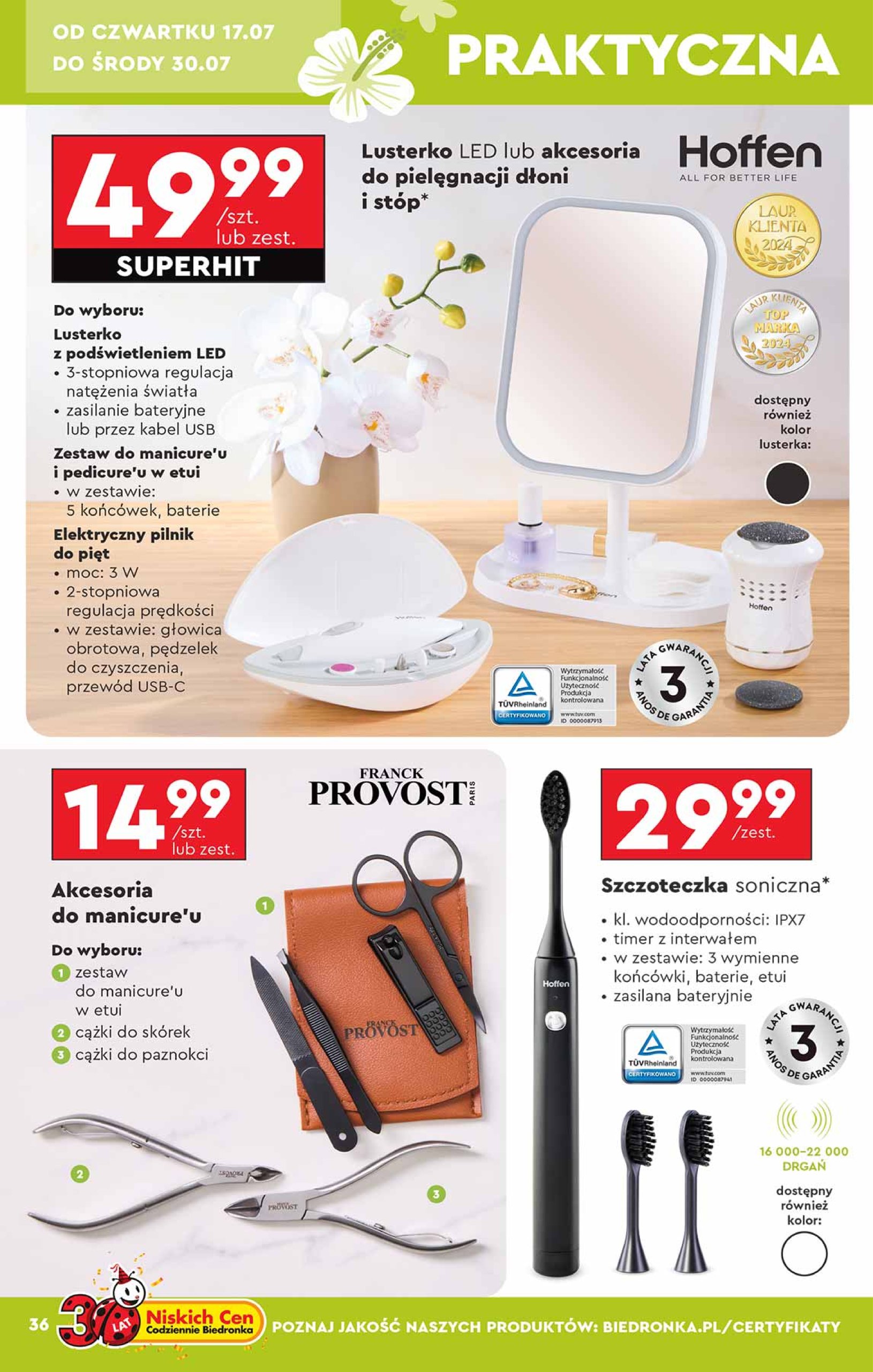 biedronka - Leták Biedronka - Okazje tygodnia od 14.07. do 26.07. - page: 36