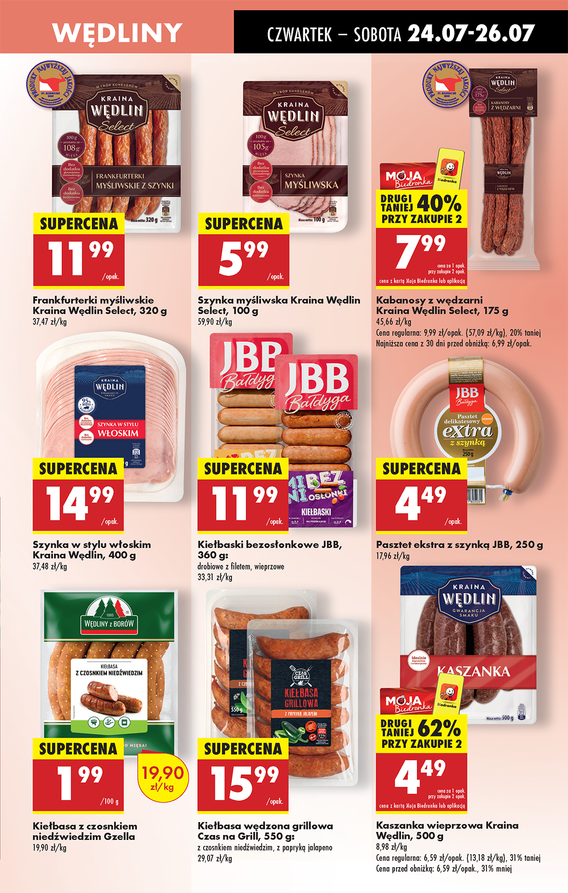 biedronka - Leták Biedronka od 24.07. do 30.07. - page: 39