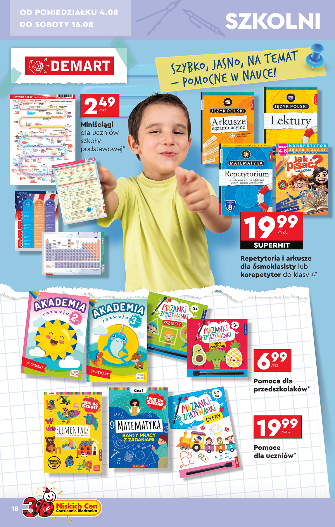 biedronka - Leták Biedronka - Hity i inspiracje od 04.08. do 16.08. - page: 20