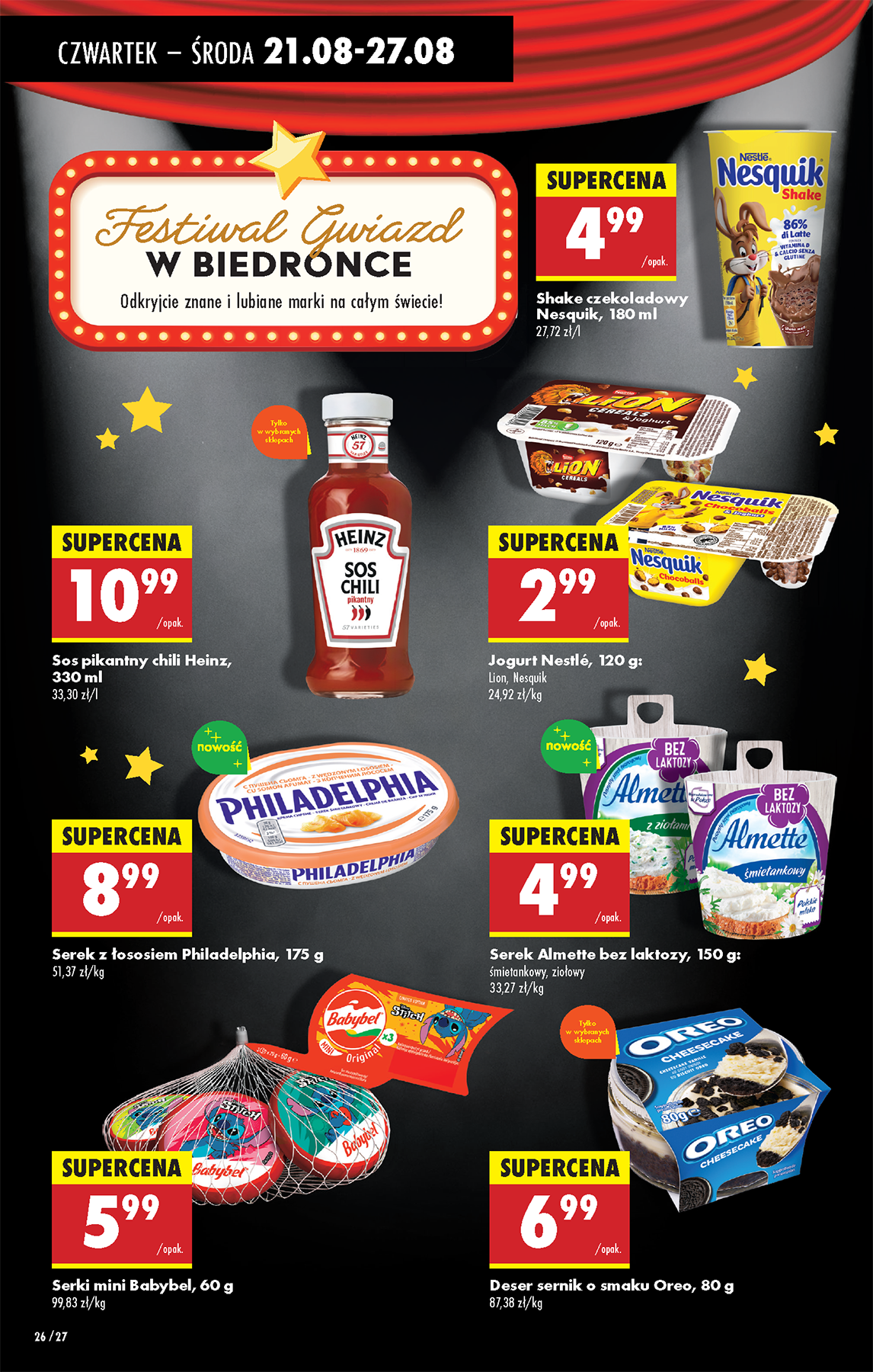 biedronka - Leták Biedronka od 21.08. do 27.08. - page: 30 biedronka - Leták Biedronka od 21.08. do 27.08. - page: 30