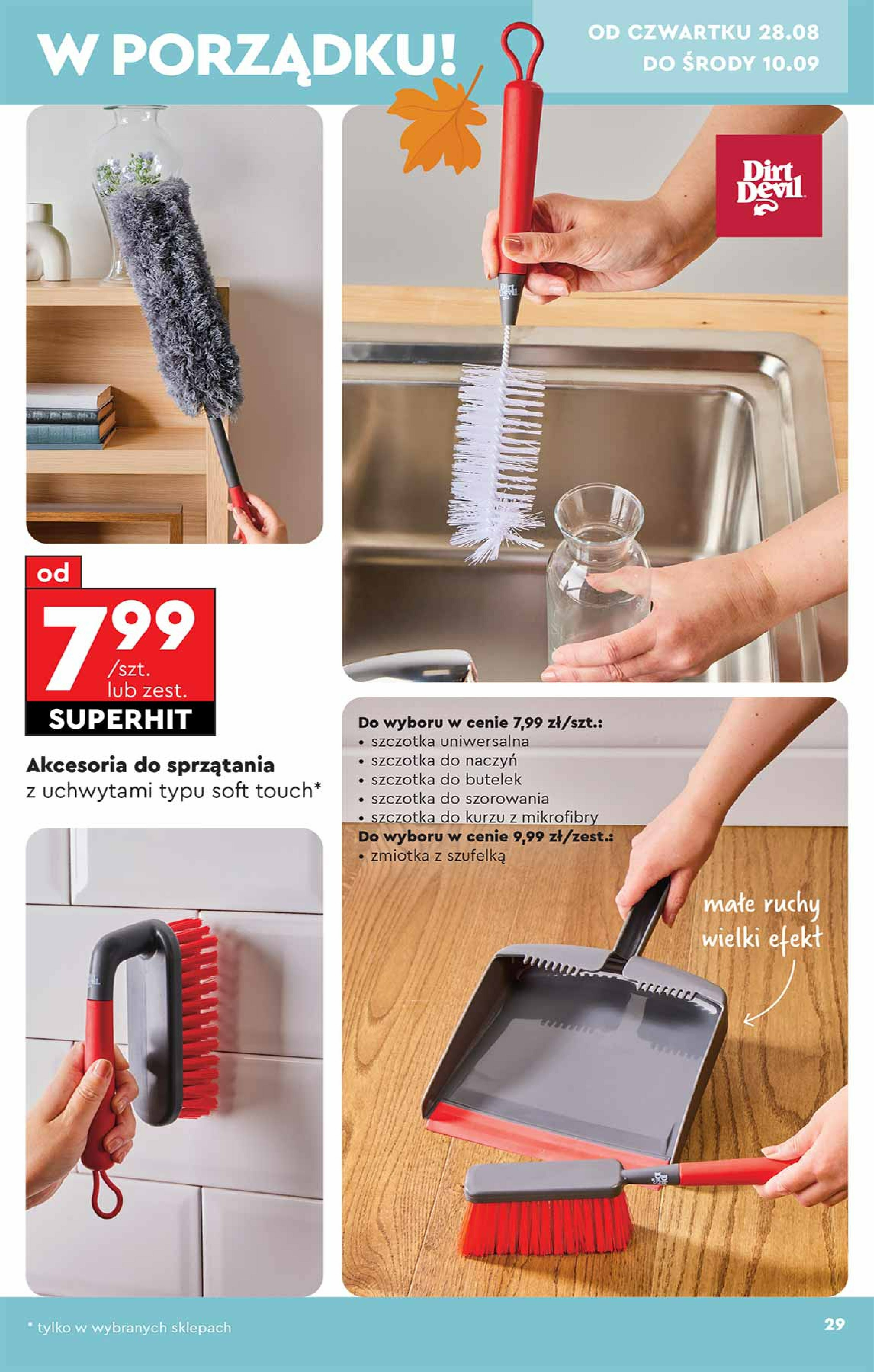 biedronka - Leták Biedronka - Hity i inspiracje od 25.08. do 10.09. - page: 29 biedronka - Leták Biedronka - Hity i inspiracje od 25.08. do 10.09. - page: 29