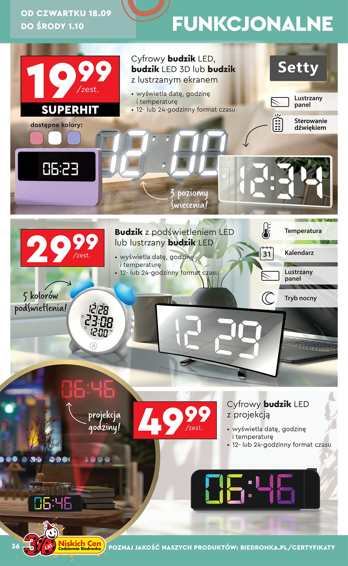biedronka - Leták Biedronka - Hity i inspiracje od 15.09. do 27.09. - page: 38