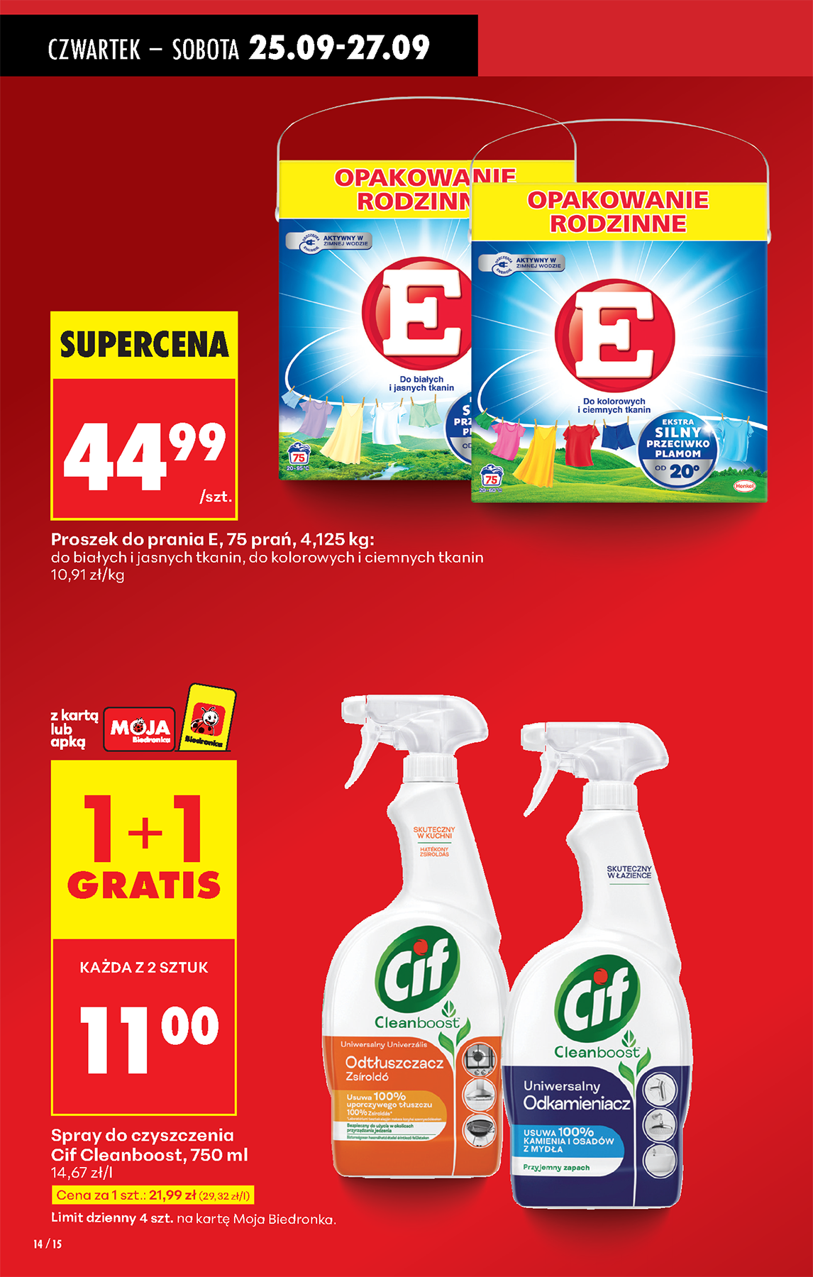 biedronka - Leták Biedronka od 25.09. do 01.10. - page: 14