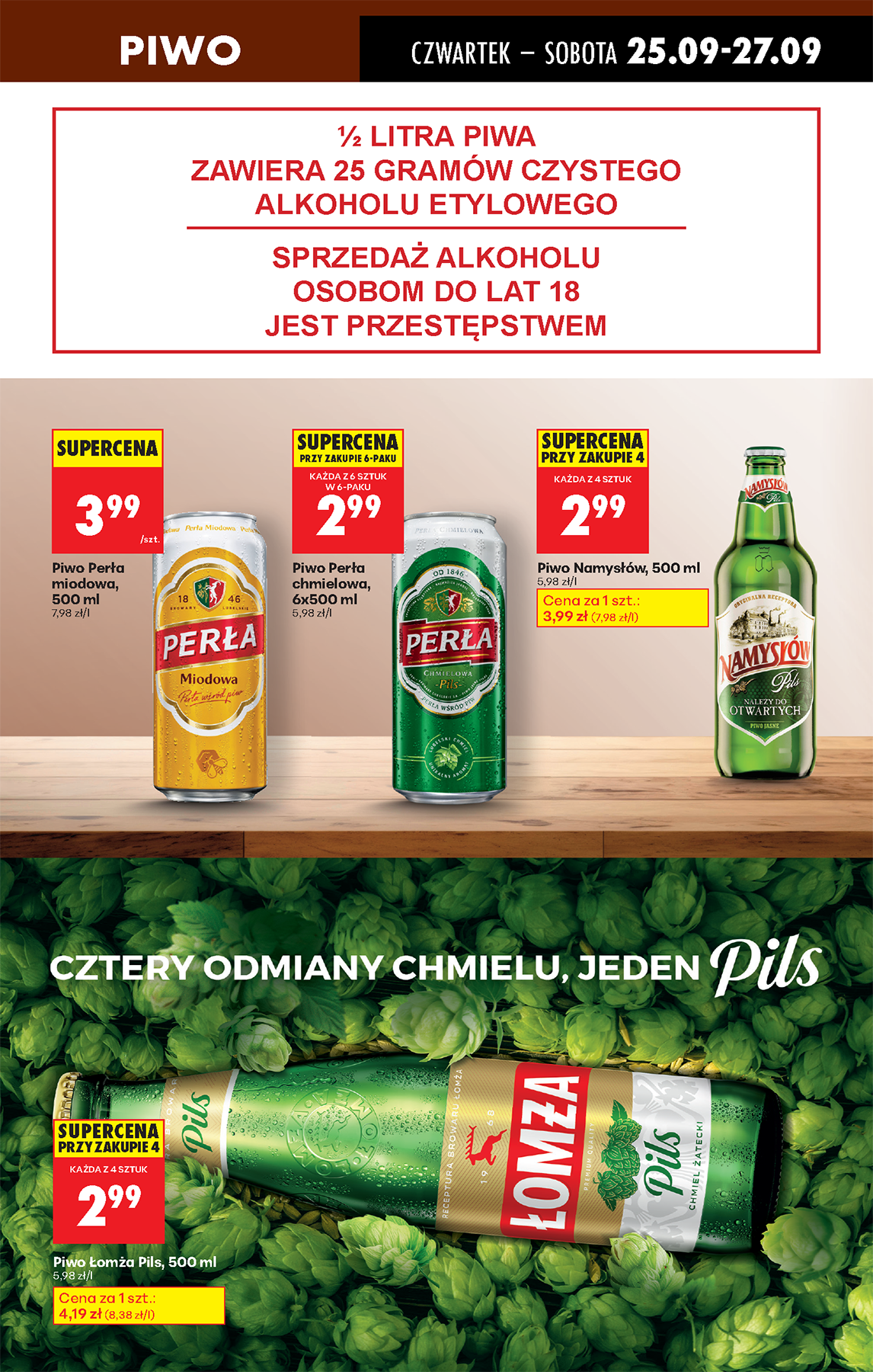 biedronka - Leták Biedronka od 25.09. do 01.10. - page: 61