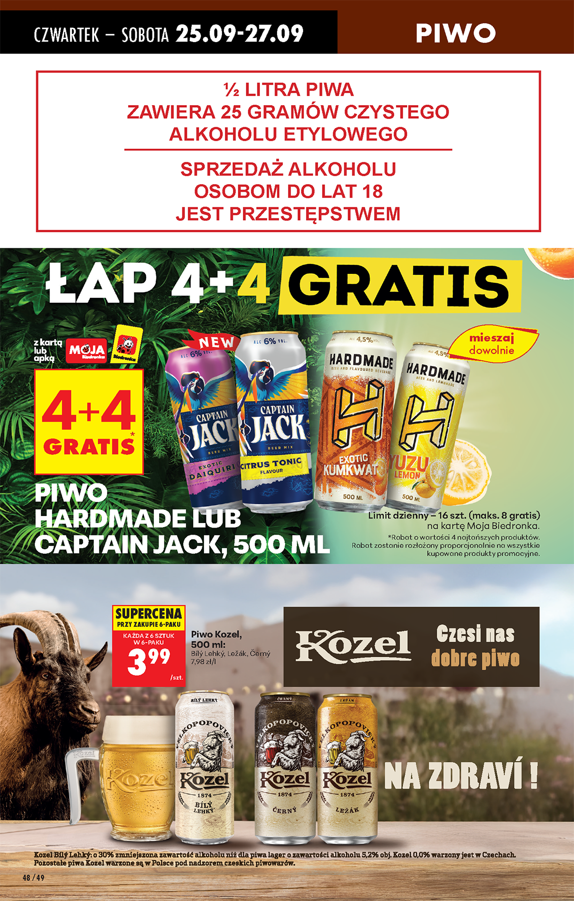 biedronka - Leták Biedronka od 25.09. do 01.10. - page: 60