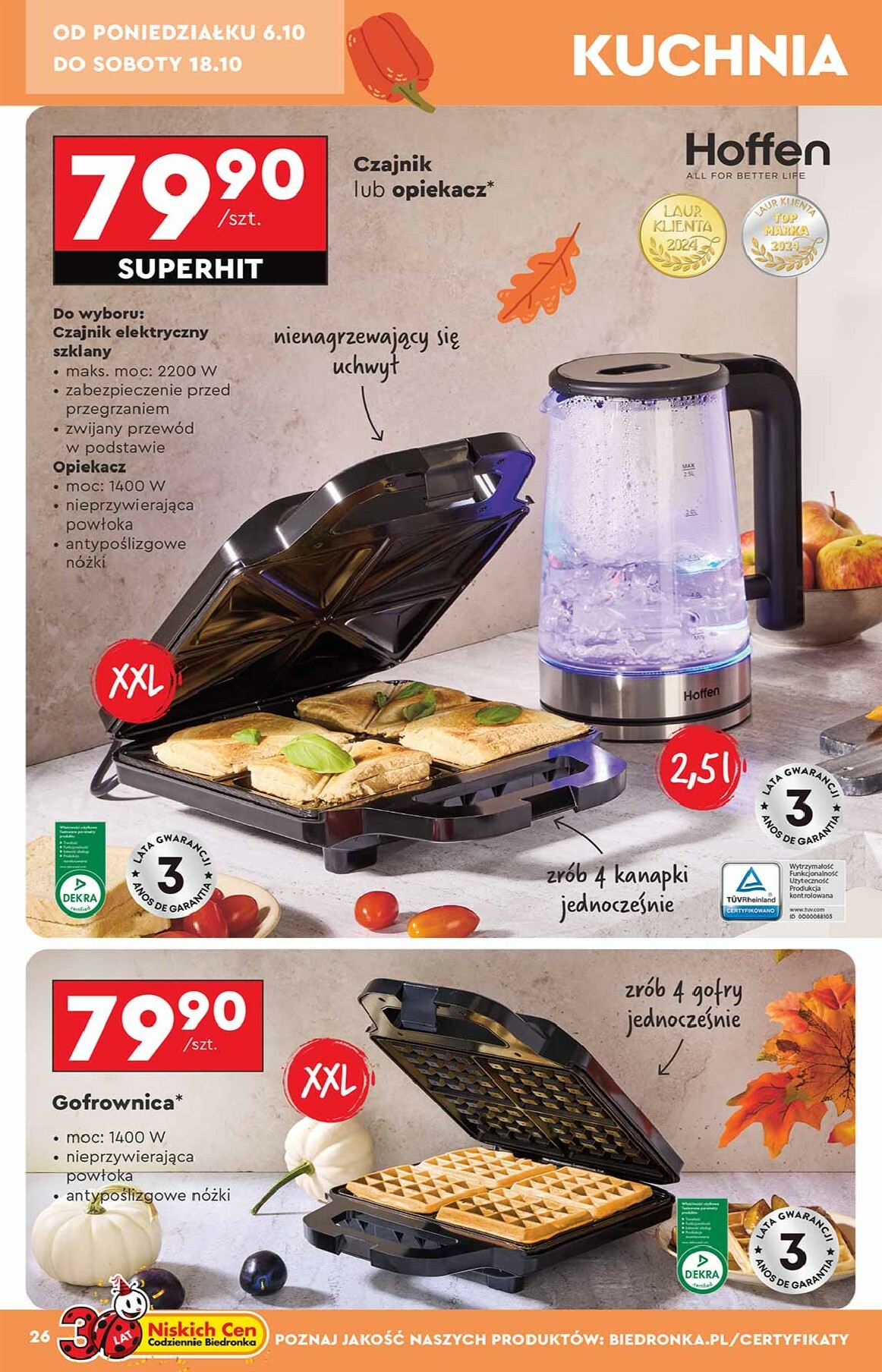 biedronka - Aktuální leták Biedronka - Hity i inspiracje od 06.10. do 18.10. - page: 26