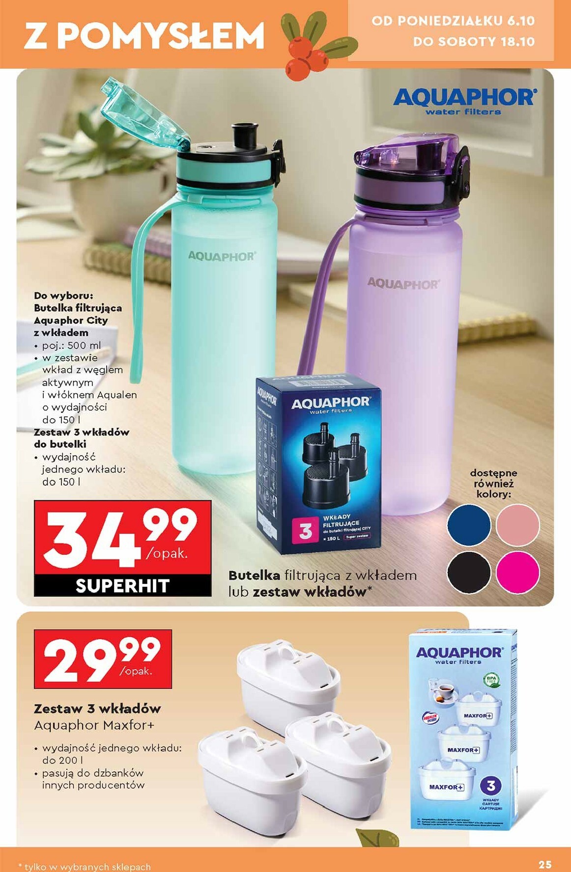 biedronka - Aktuální leták Biedronka - Hity i inspiracje od 06.10. do 18.10. - page: 25