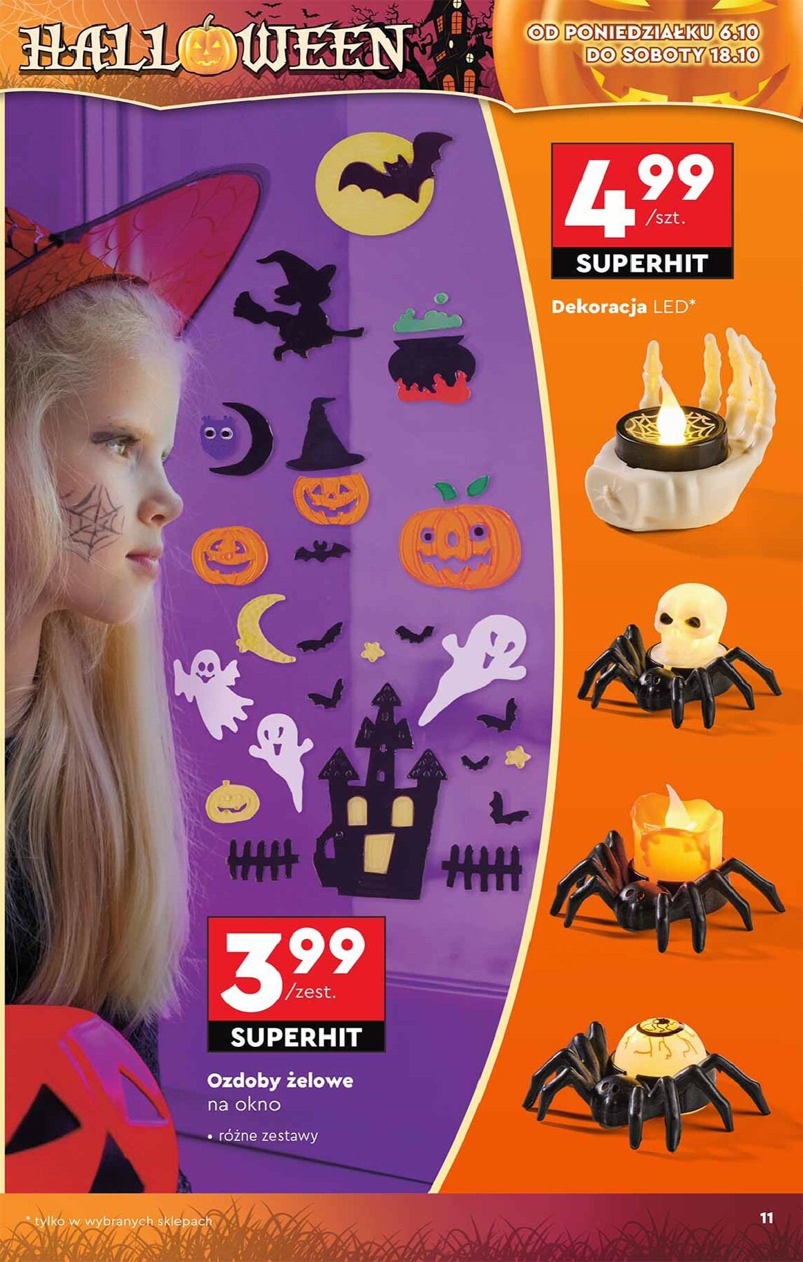 biedronka - Aktuální leták Biedronka - Hity i inspiracje od 06.10. do 18.10. - page: 11