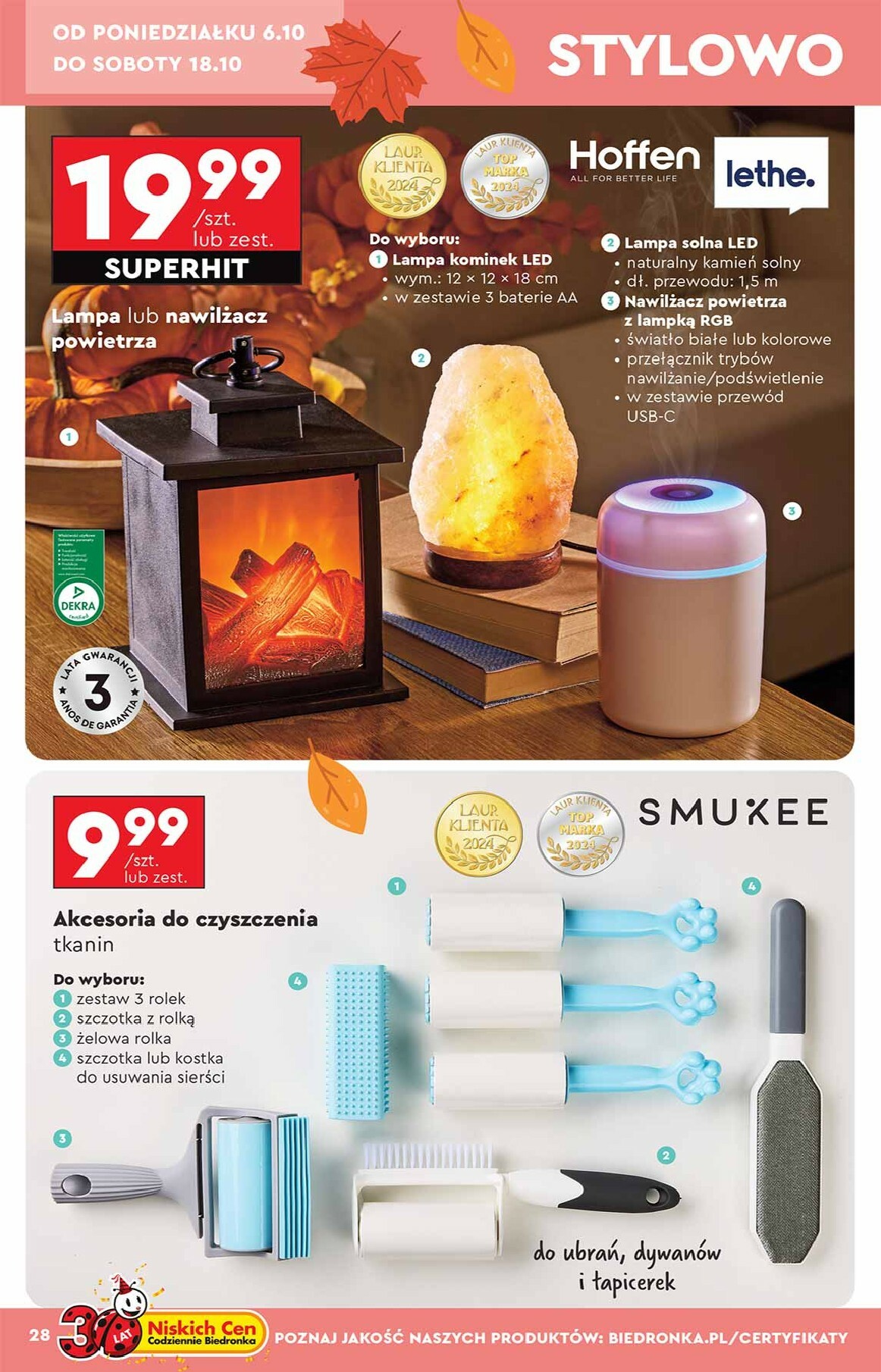 biedronka - Aktuální leták Biedronka - Hity i inspiracje od 06.10. do 18.10. - page: 28