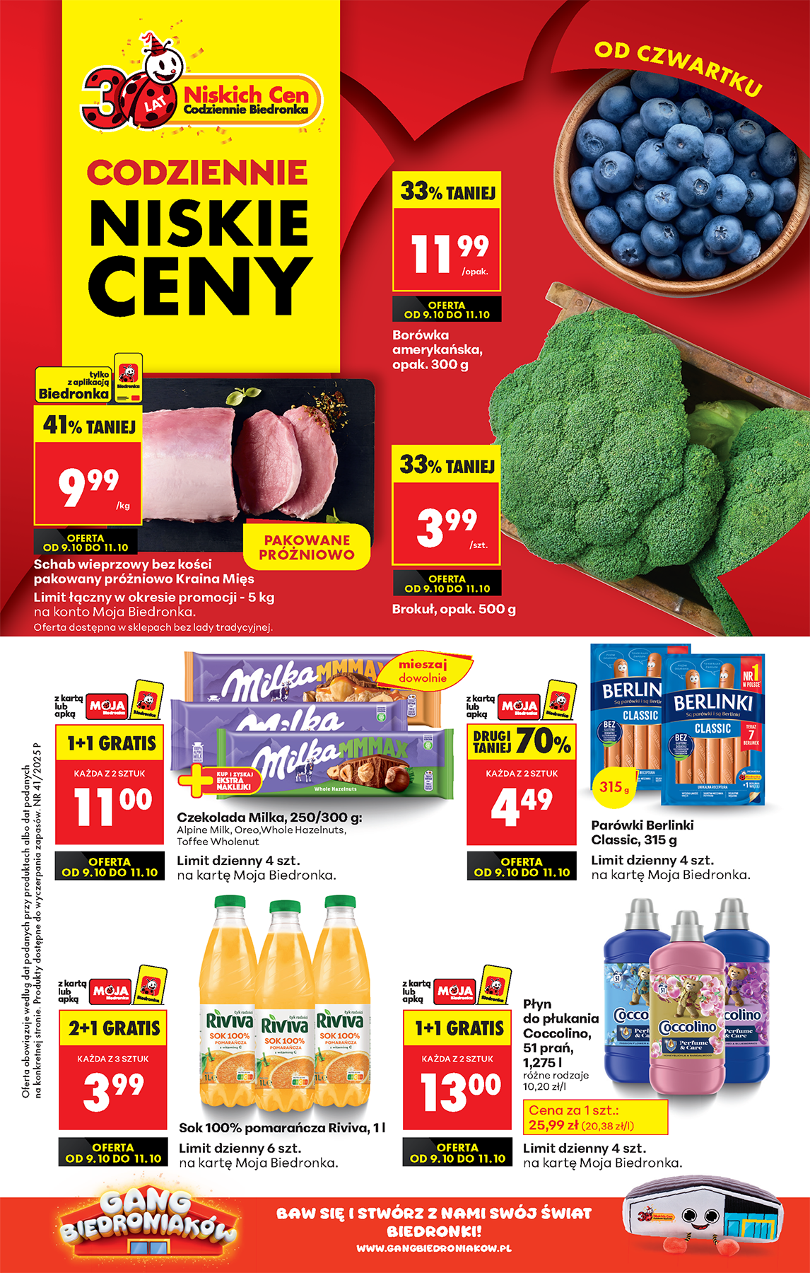biedronka - Aktuální leták Biedronka od 09.10. do 15.10.