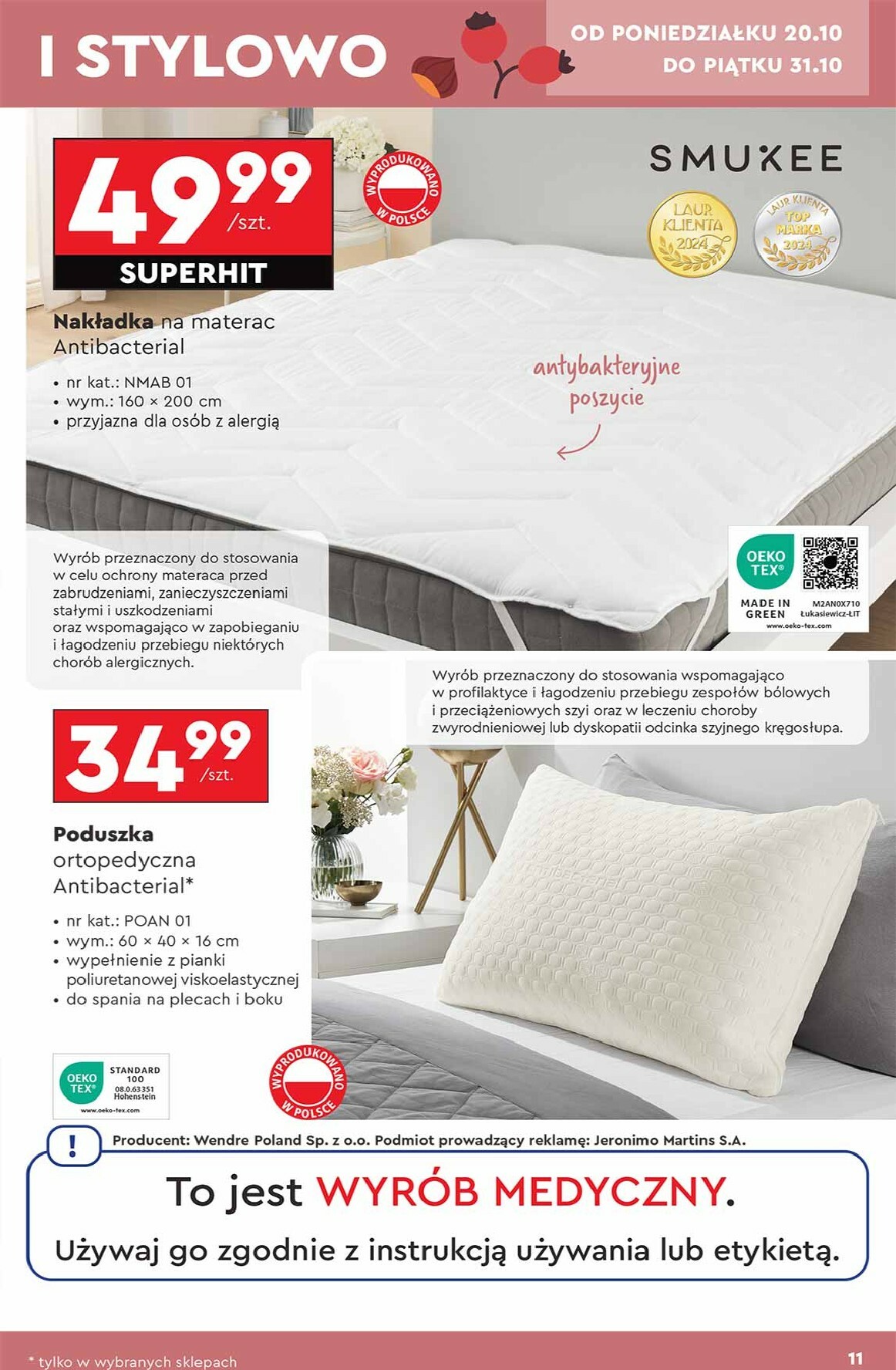 biedronka - Aktuální leták Biedronka - Hity i inspiracje od 20.10. do 31.10. - page: 11