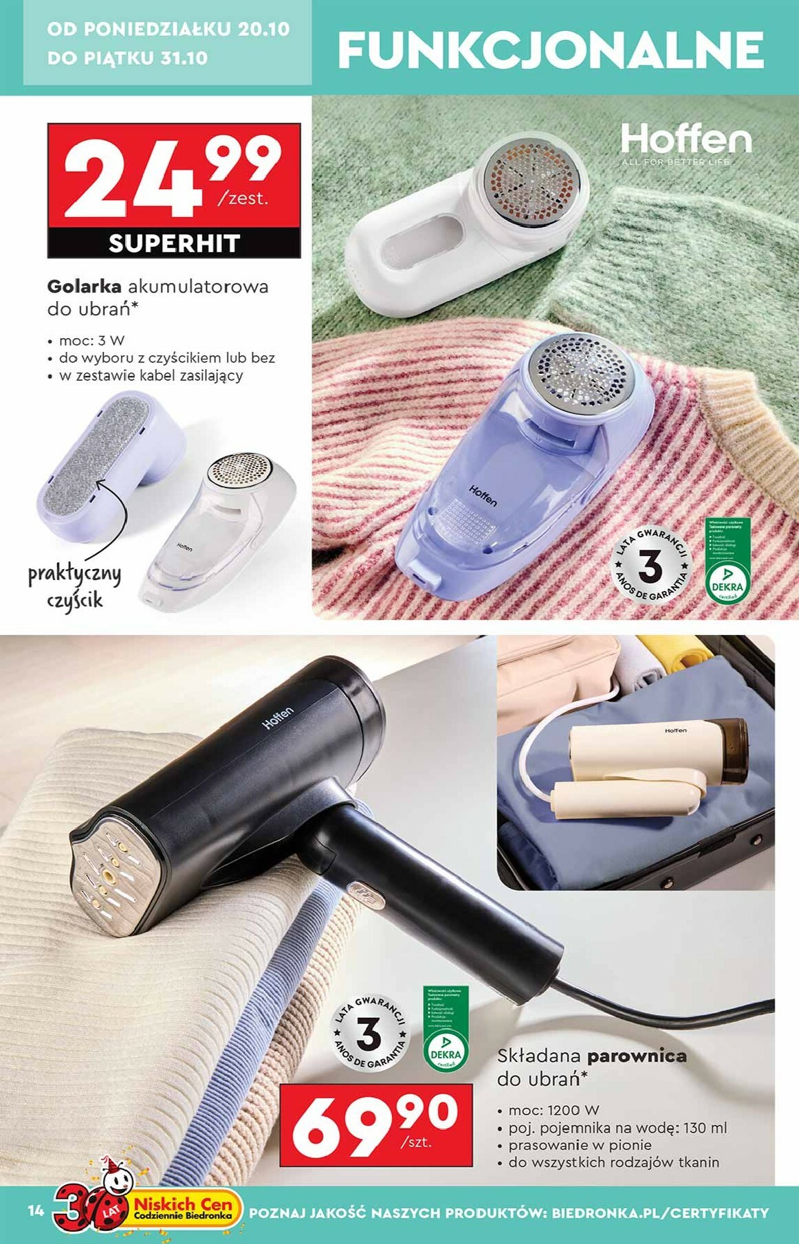 biedronka - Aktuální leták Biedronka - Hity i inspiracje od 20.10. do 31.10. - page: 14