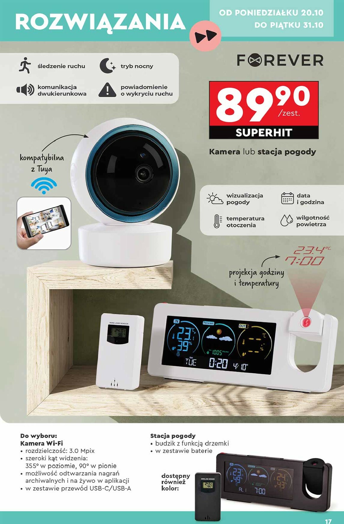 biedronka - Aktuální leták Biedronka - Hity i inspiracje od 20.10. do 31.10. - page: 17