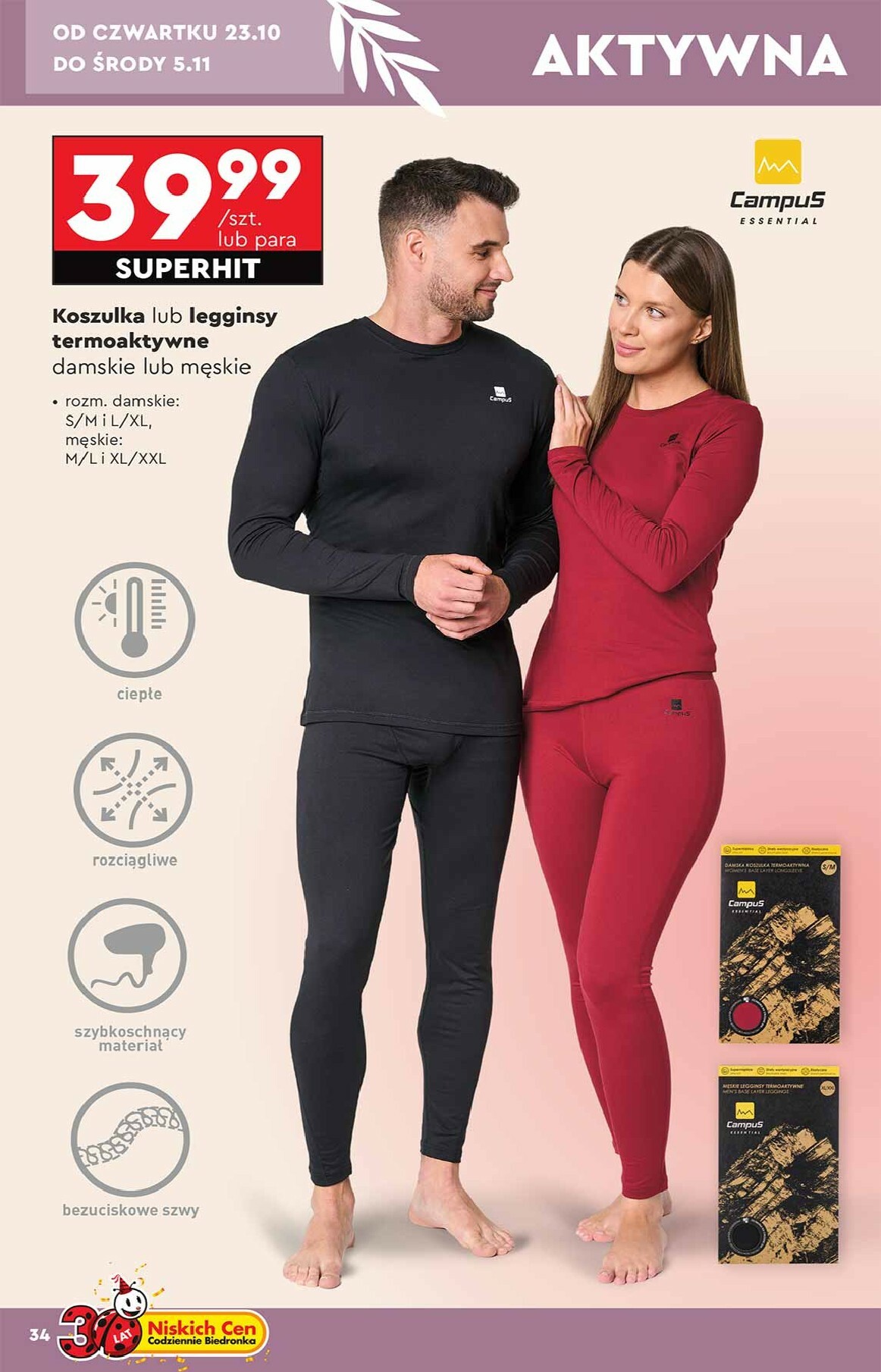 biedronka - Aktuální leták Biedronka - Hity i inspiracje od 20.10. do 31.10. - page: 34