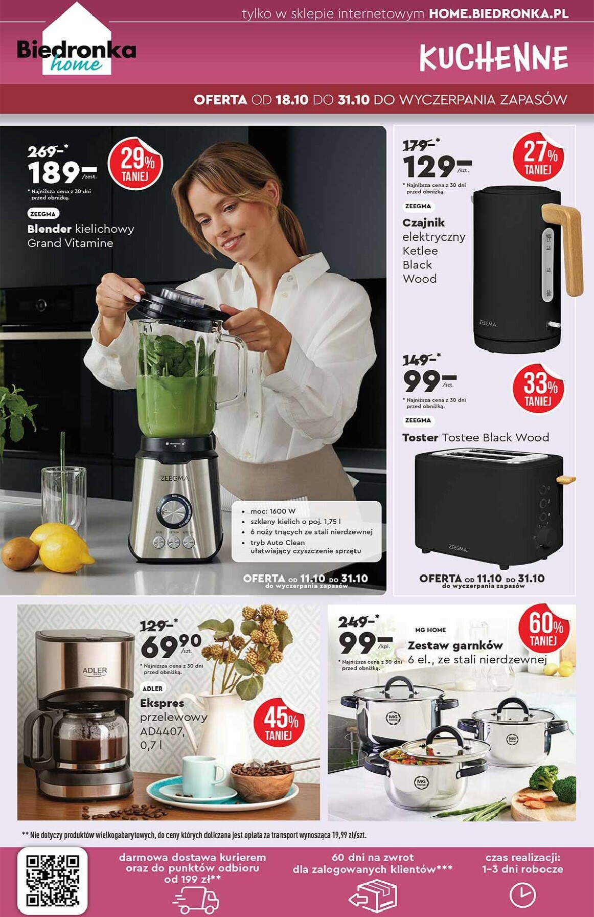 biedronka - Aktuální leták Biedronka - Hity i inspiracje od 20.10. do 31.10. - page: 40