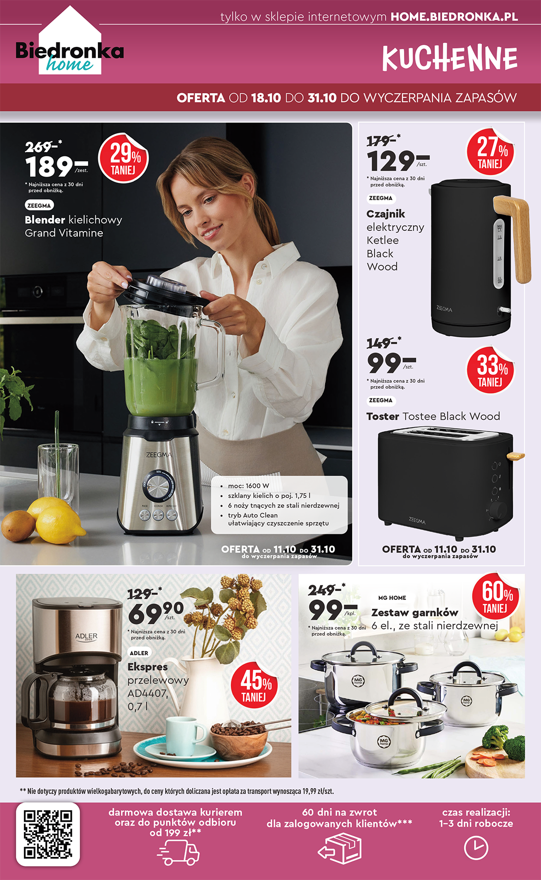 biedronka - Aktuální leták Biedronka - Hity i inspiracje od 18.10. do 31.10. - page: 2