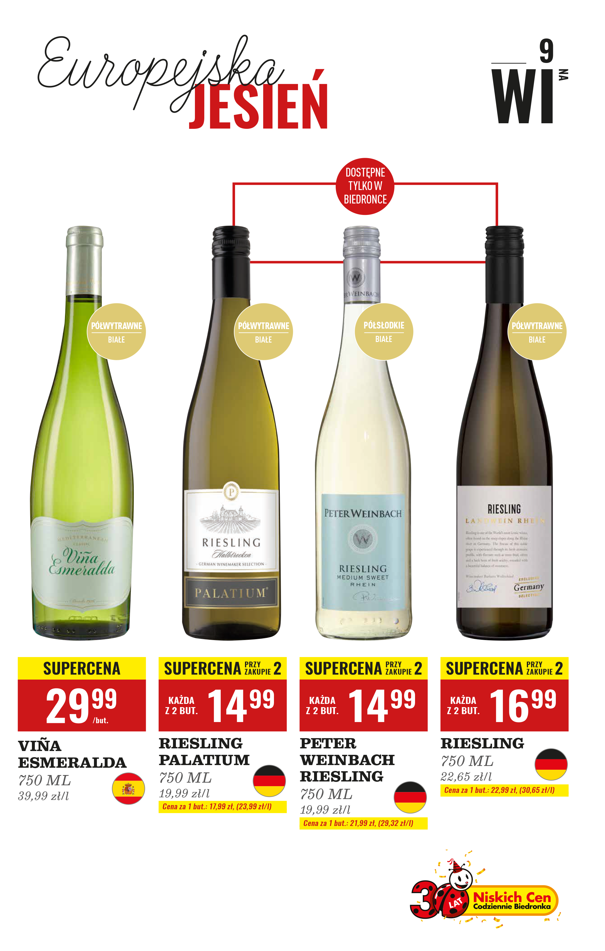 biedronka - Aktuální leták Biedronka - Alkohole od 20.10. do 31.10. - page: 9