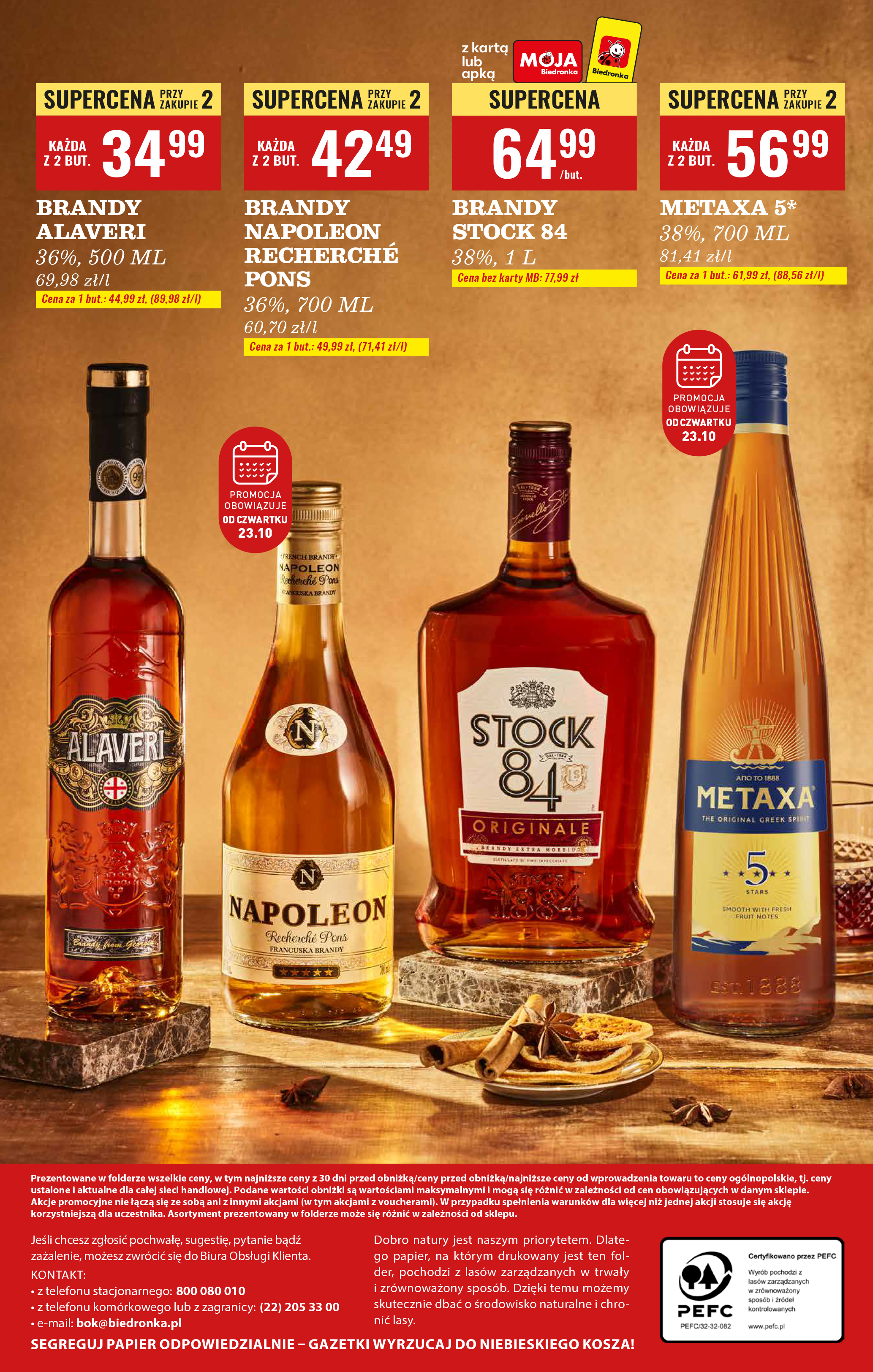 biedronka - Aktuální leták Biedronka - Alkohole od 20.10. do 31.10. - page: 36