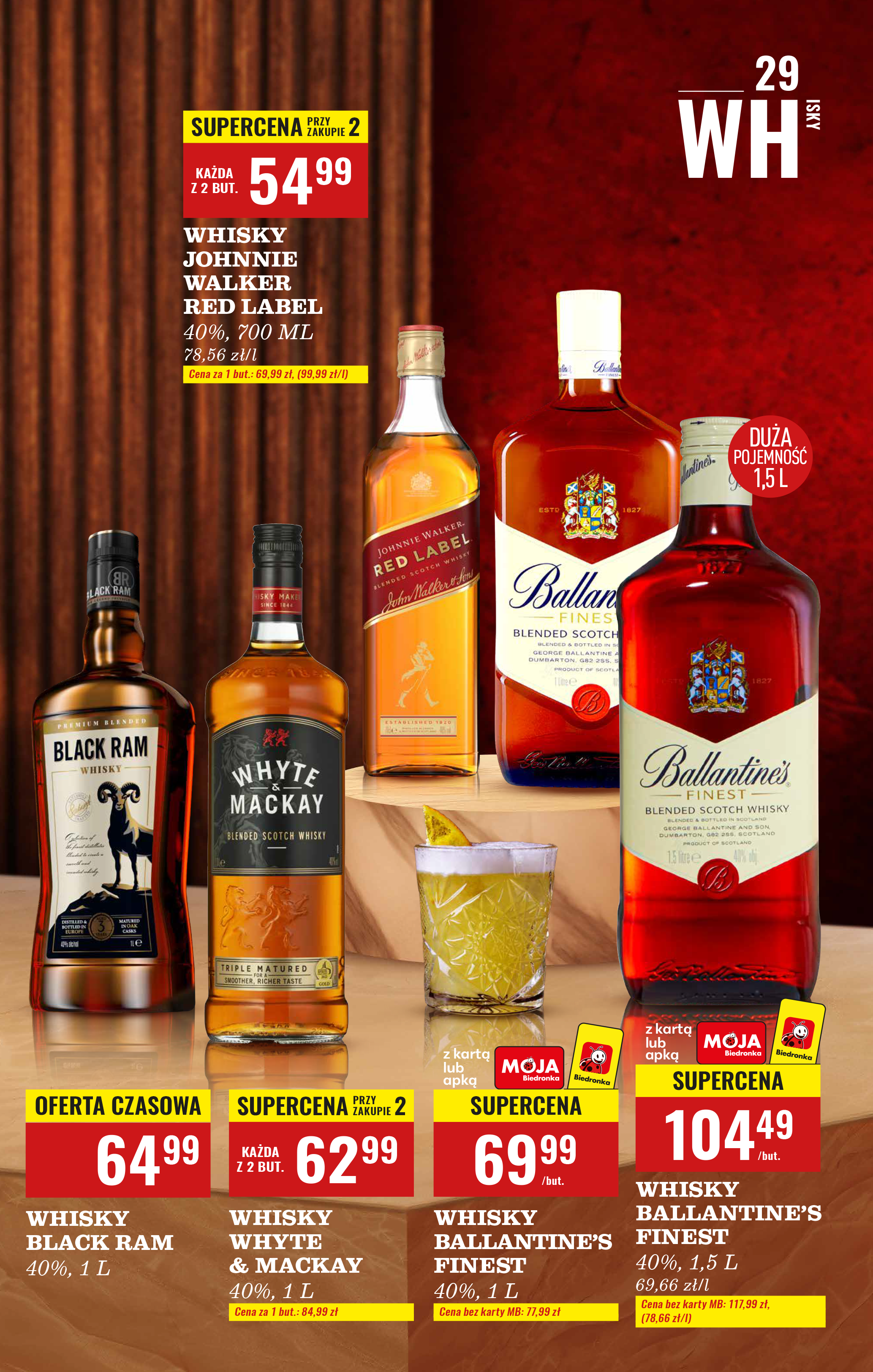 biedronka - Aktuální leták Biedronka - Alkohole od 20.10. do 31.10. - page: 29