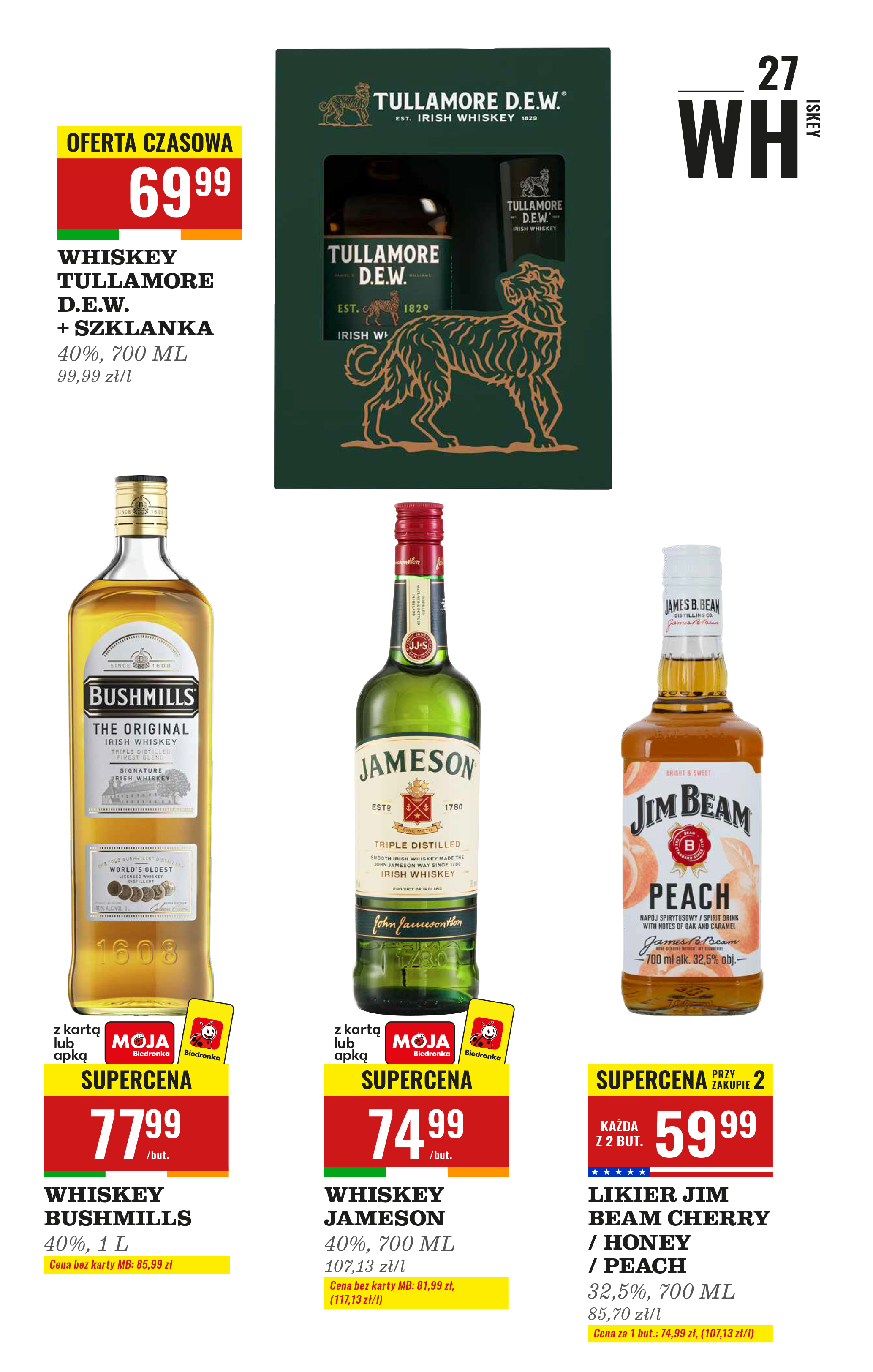 biedronka - Aktuální leták Biedronka - Alkohole od 20.10. do 31.10. - page: 27