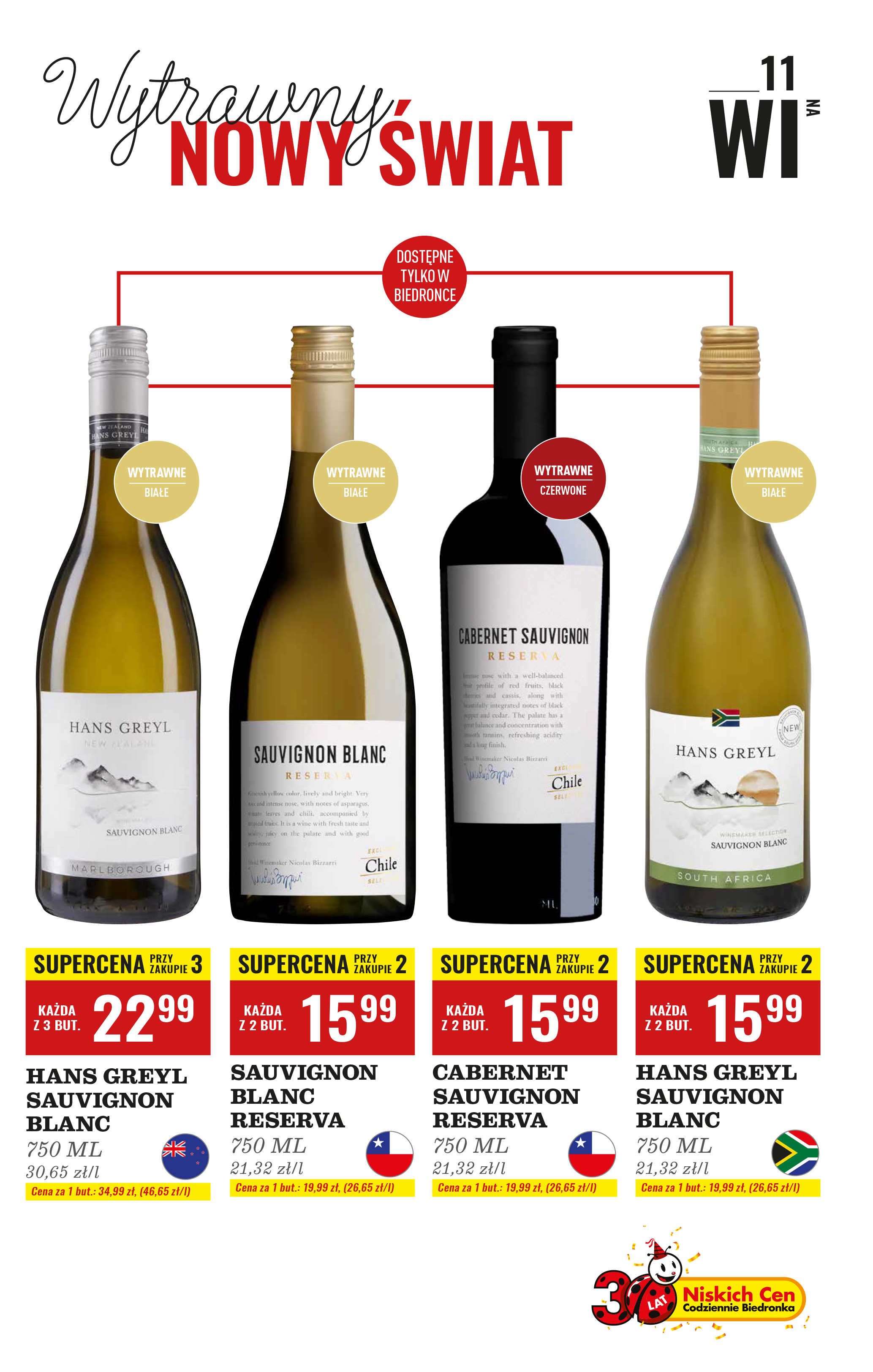 biedronka - Aktuální leták Biedronka - Alkohole od 20.10. do 31.10. - page: 11