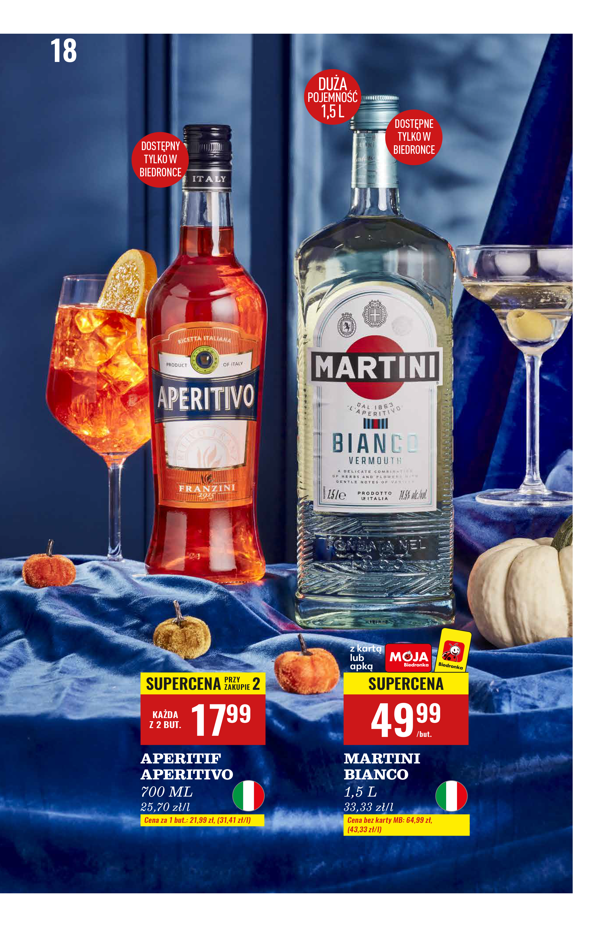 biedronka - Aktuální leták Biedronka - Alkohole od 20.10. do 31.10. - page: 18