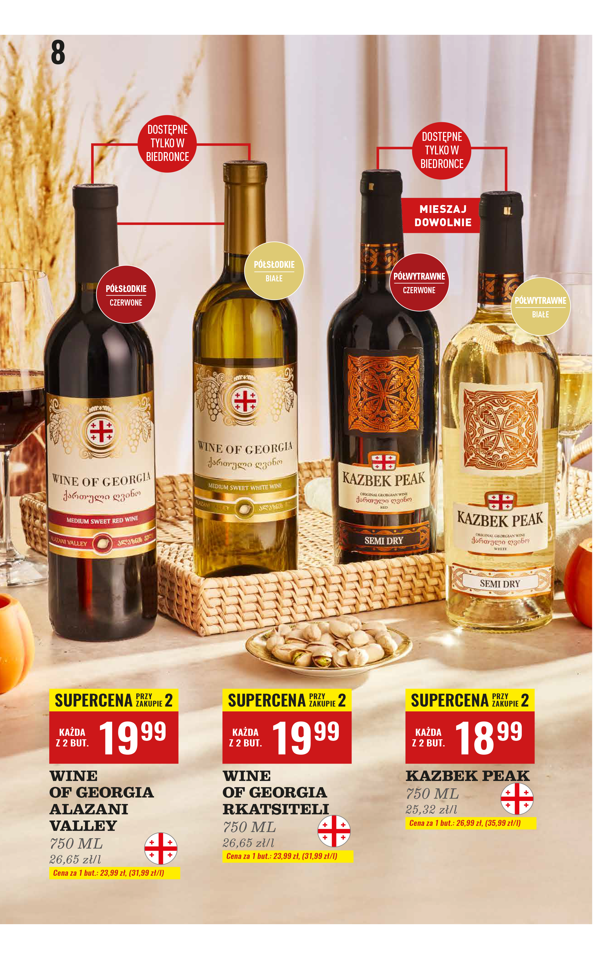 biedronka - Aktuální leták Biedronka - Alkohole od 20.10. do 31.10. - page: 8