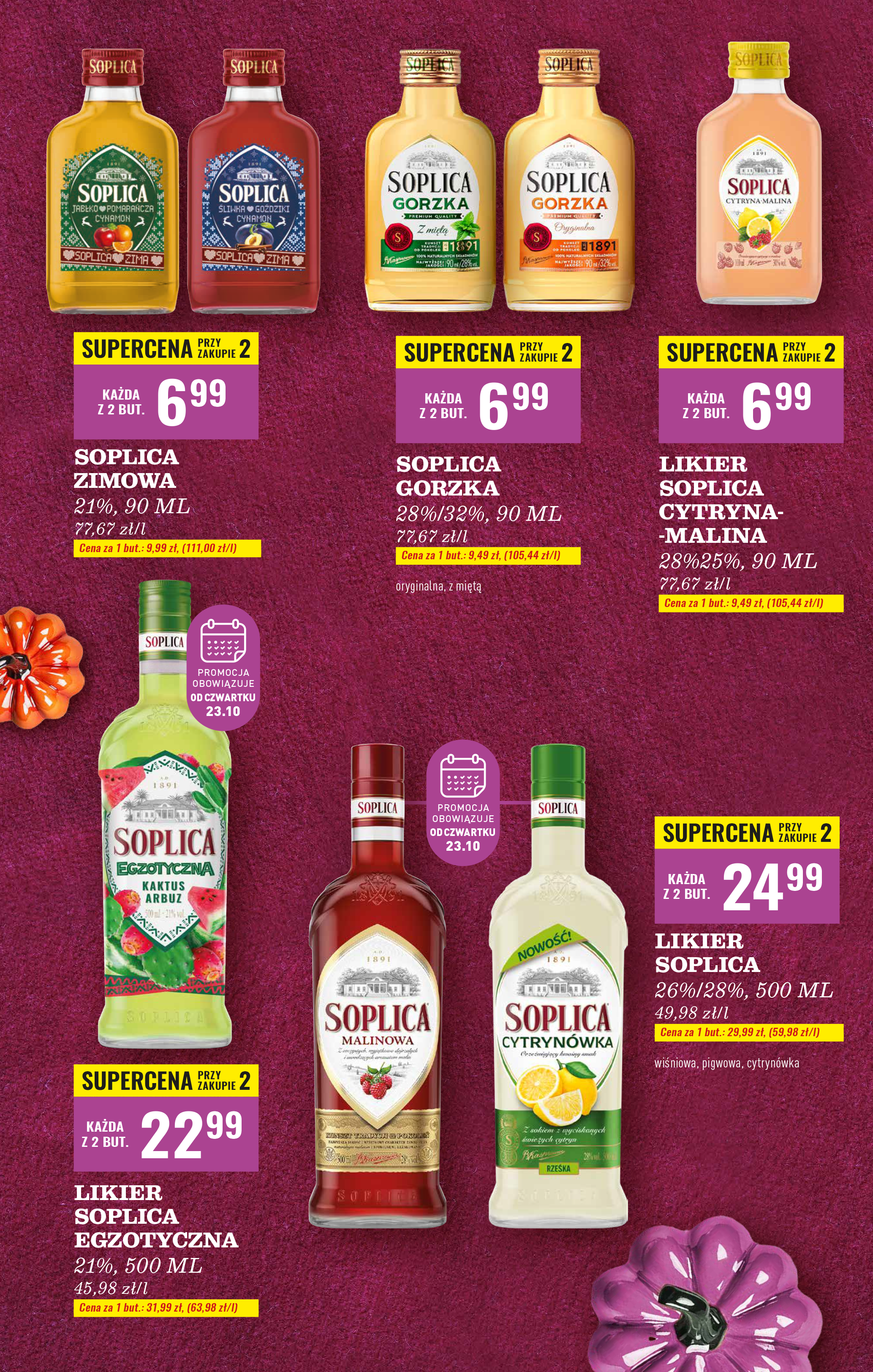 biedronka - Aktuální leták Biedronka - Alkohole od 20.10. do 31.10. - page: 34