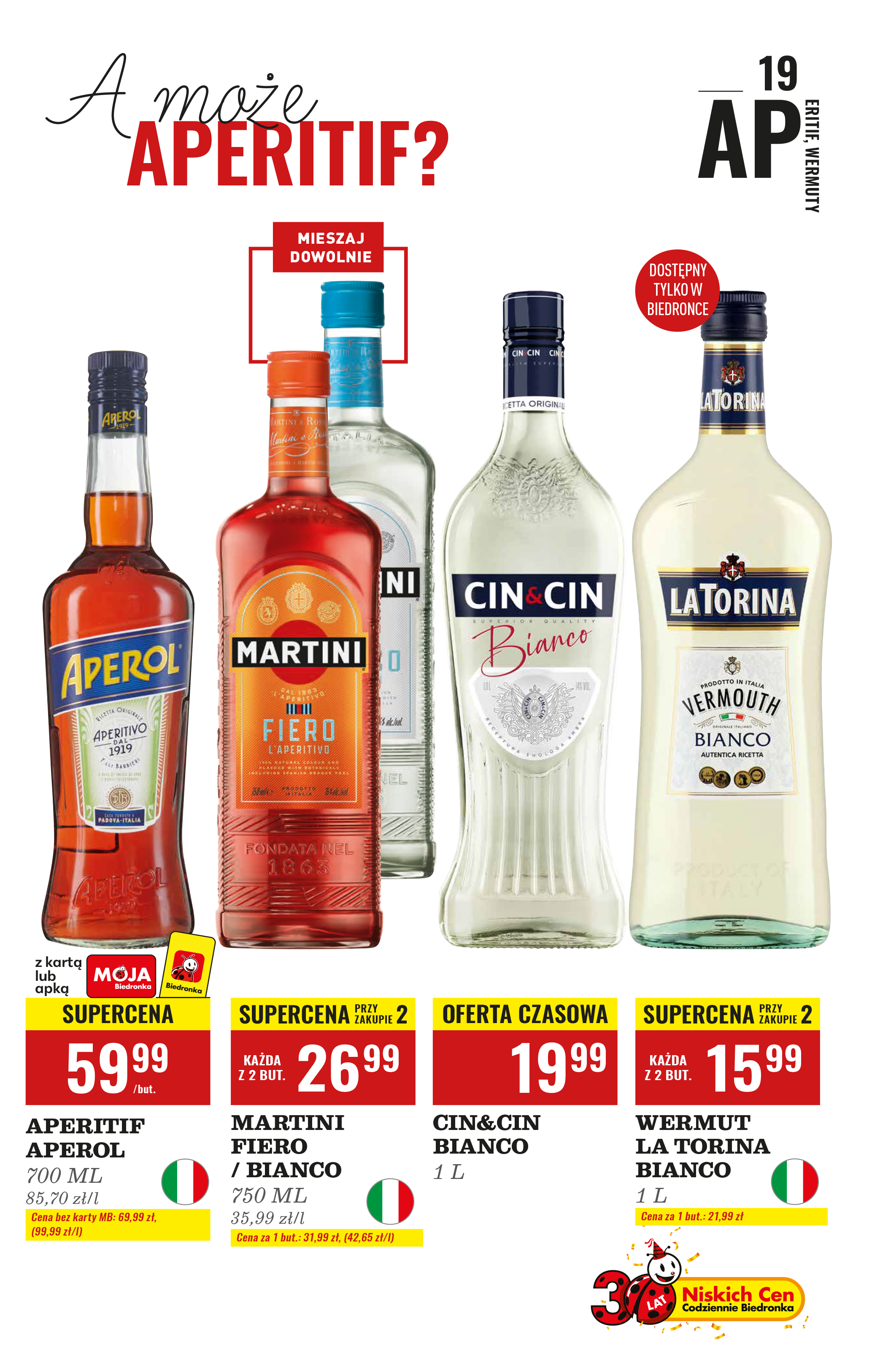 biedronka - Aktuální leták Biedronka - Alkohole od 20.10. do 31.10. - page: 19