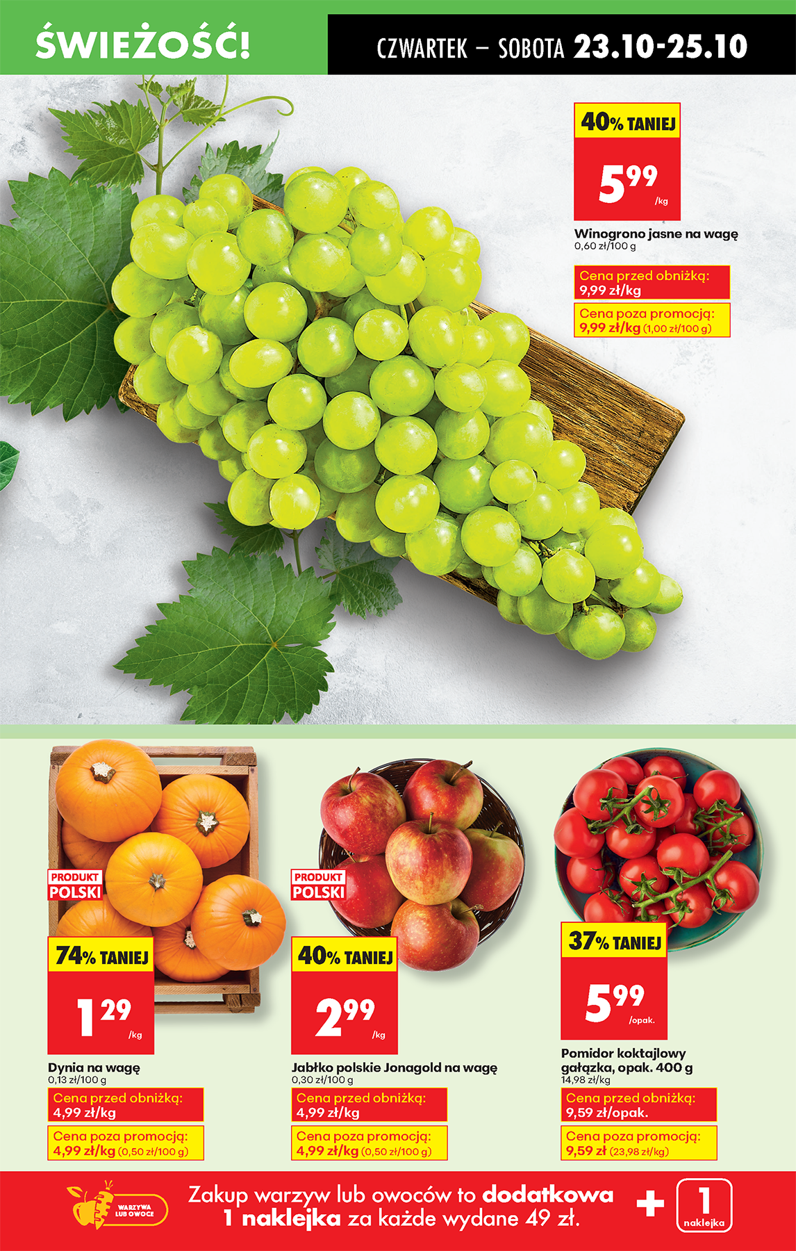 biedronka - Aktuální leták Biedronka od 23.10. do 29.10. - page: 23